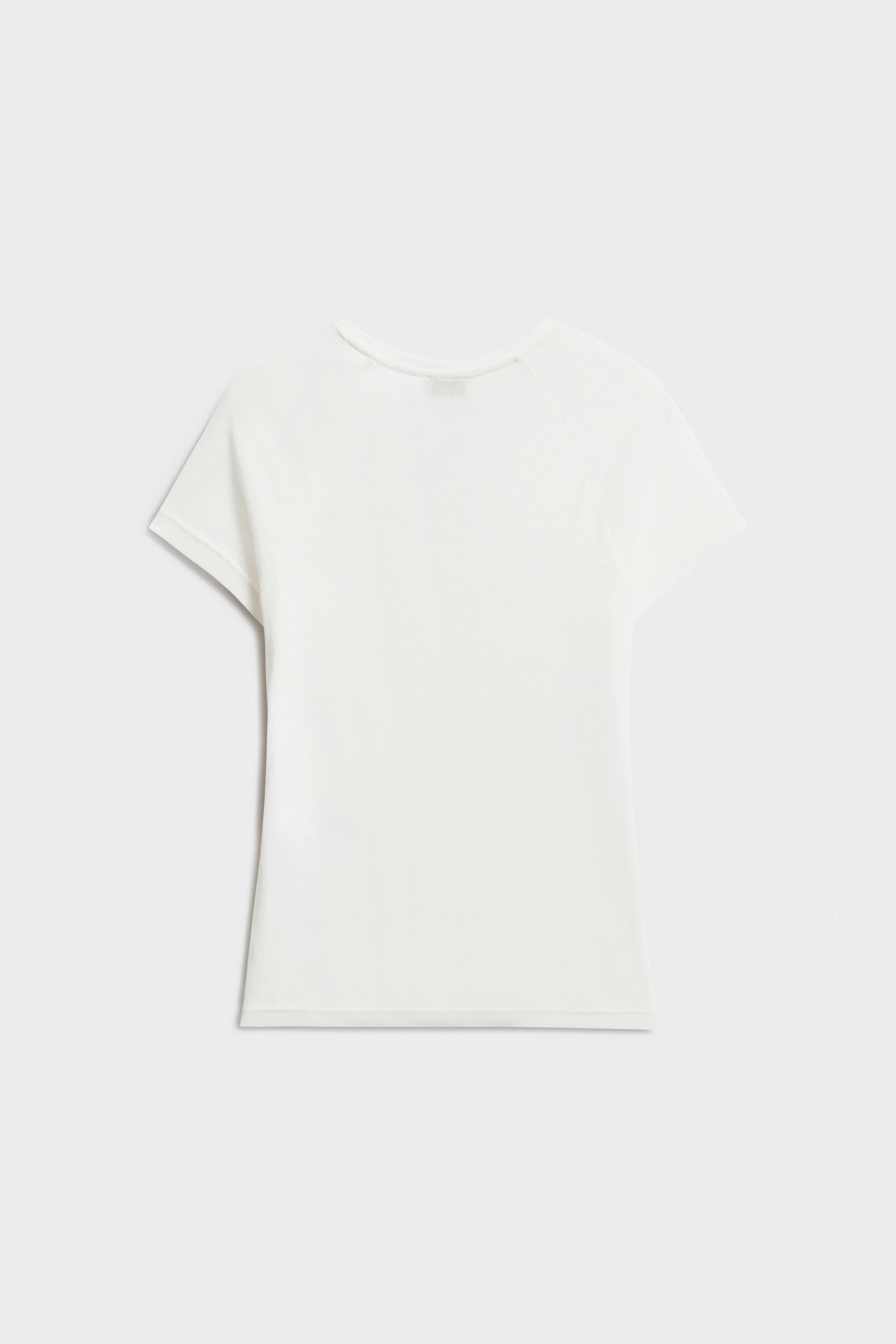 FITTED COTTON T-SHIRT - Image 5