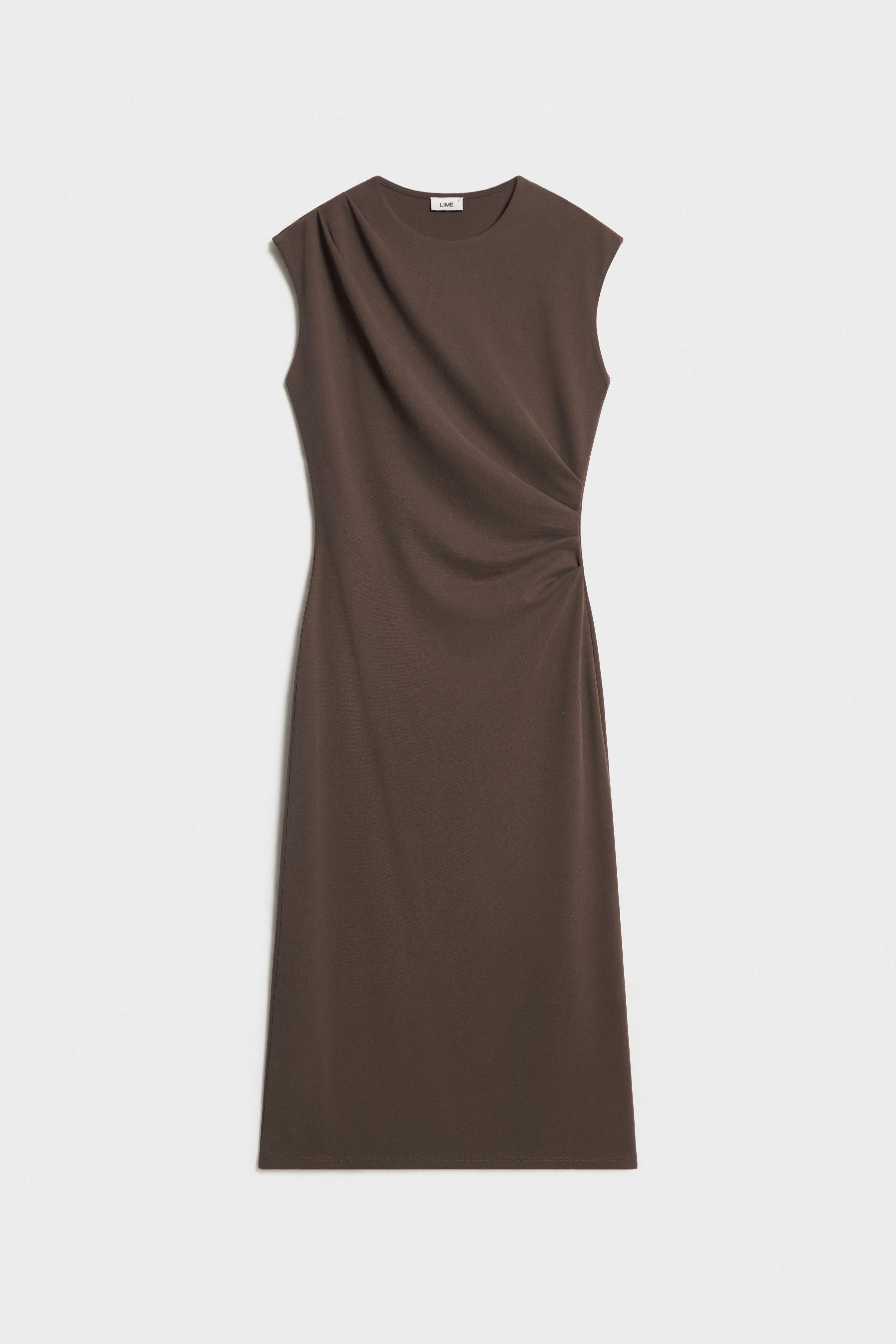 FITTED DRESS IN MODAL - Image 4