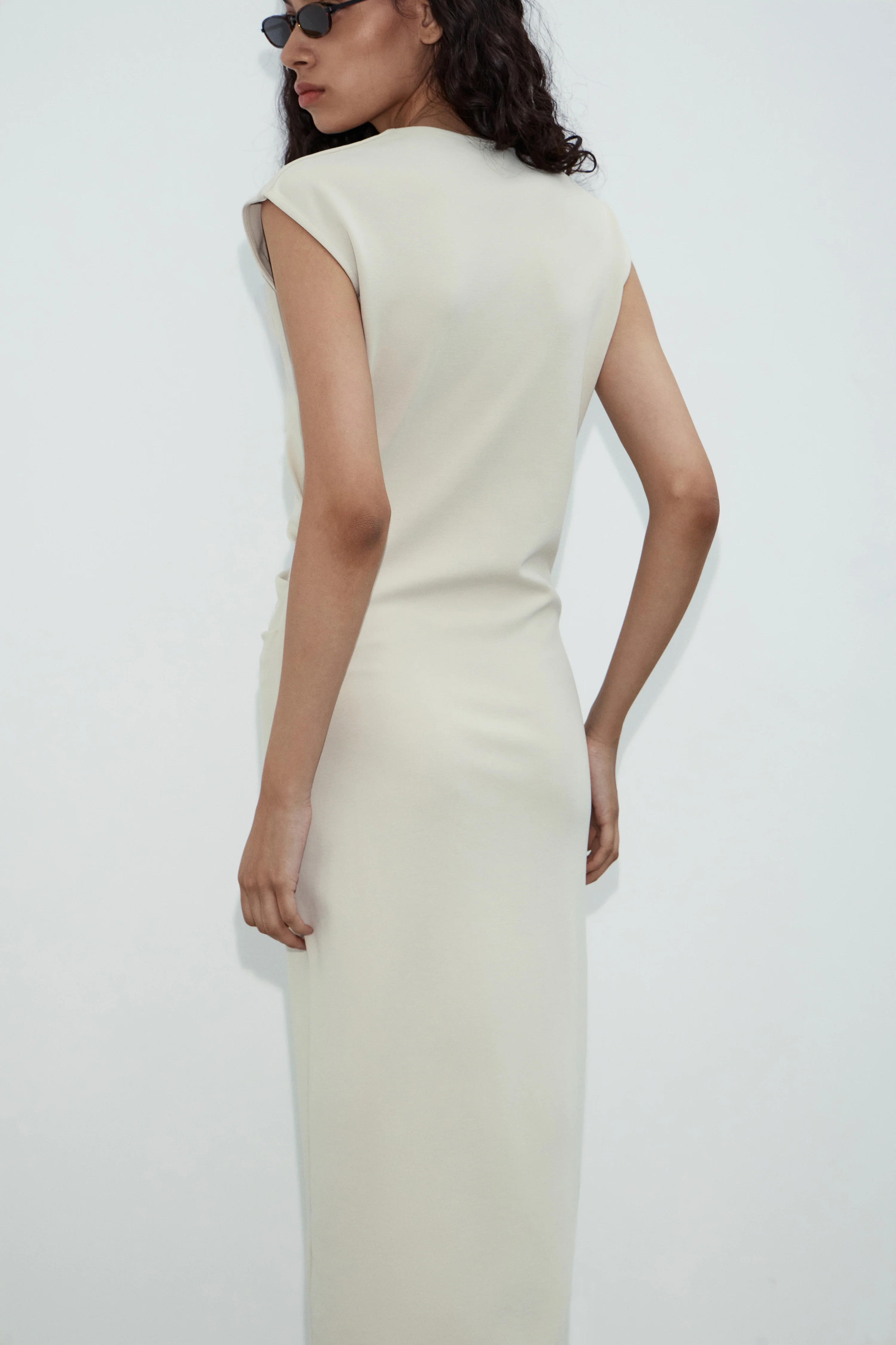 FITTED DRESS IN MODAL - Image 4