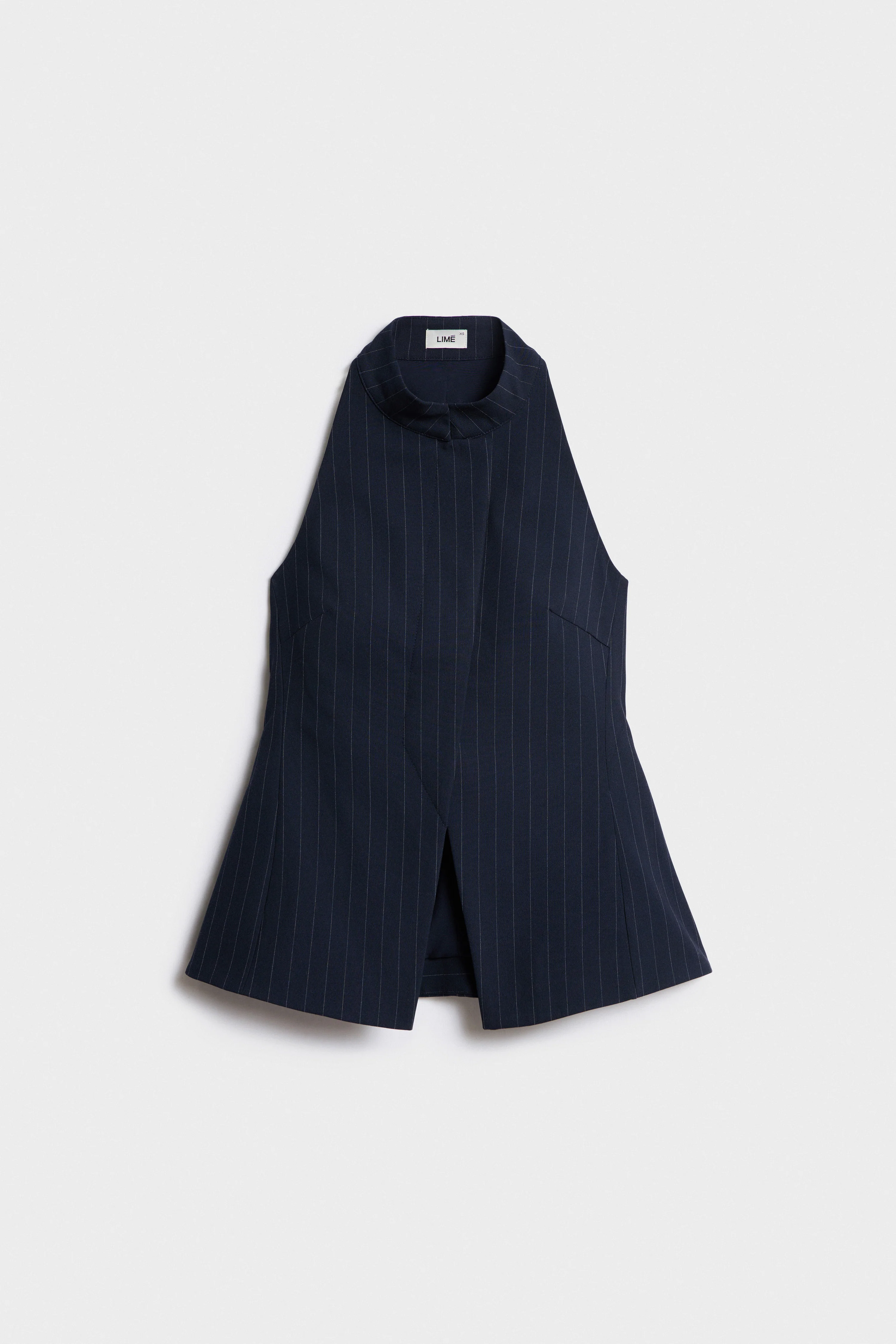 FITTED HALTER VEST - Image 5