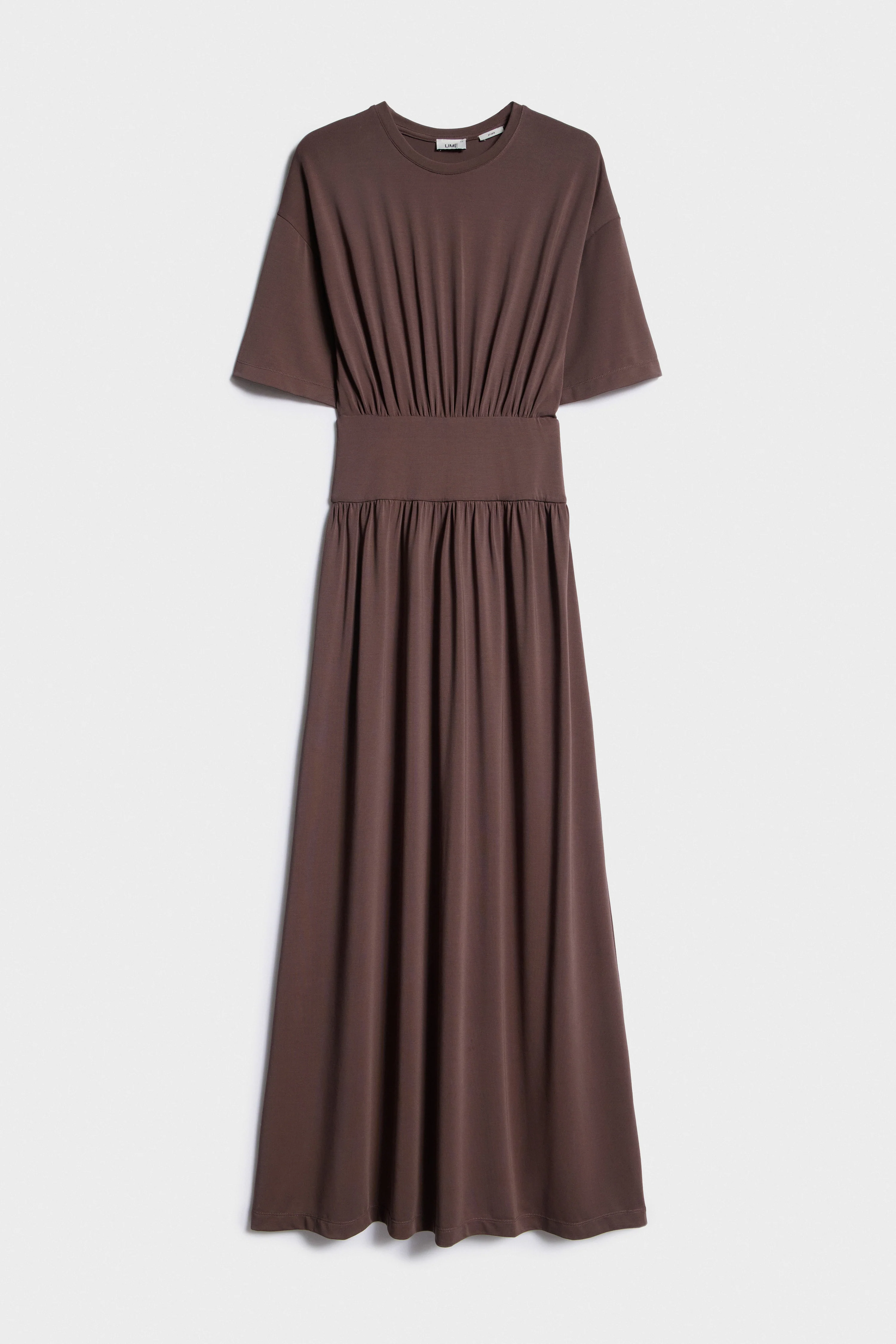 FITTED JERSEY DRESS - Image 4