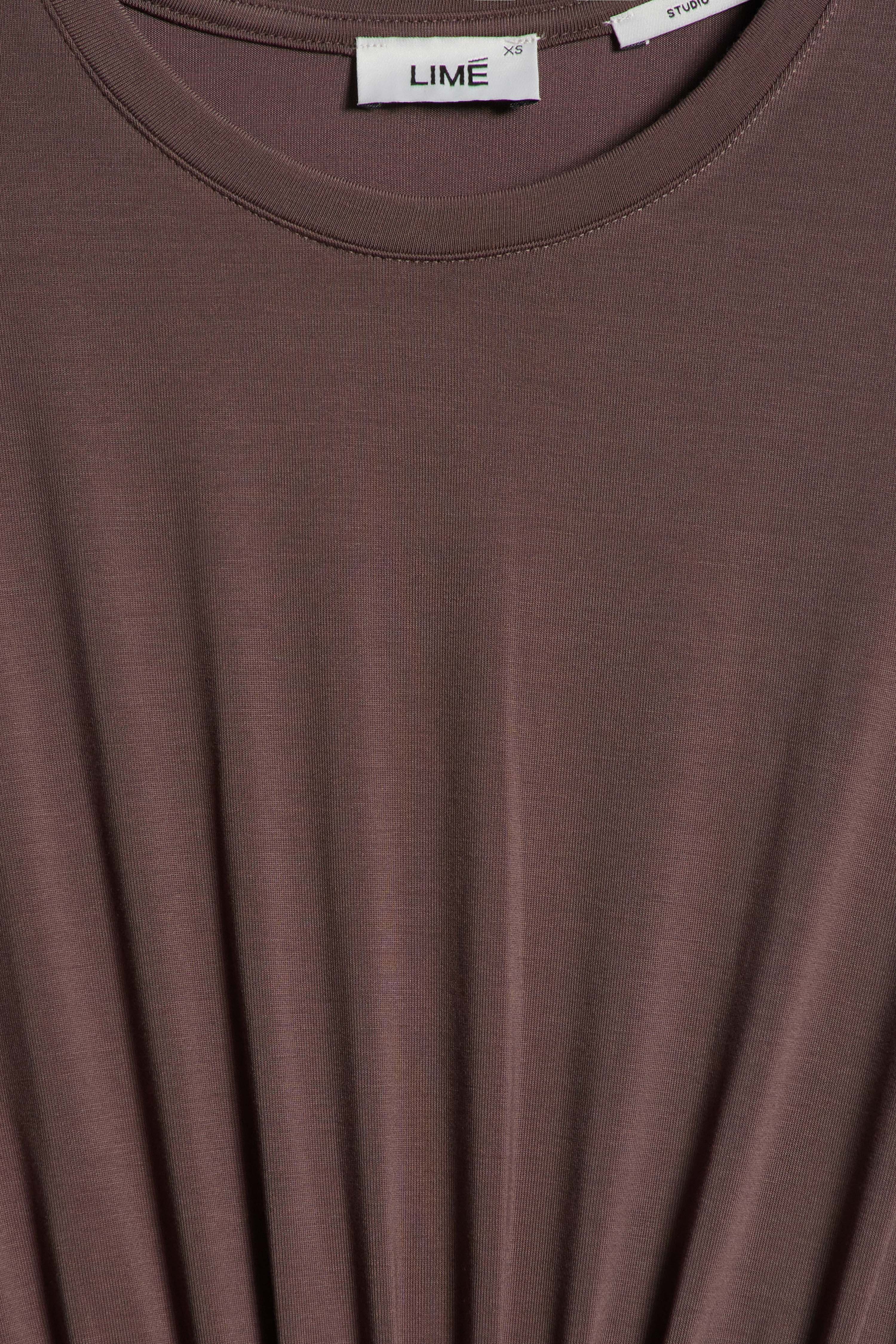 FITTED JERSEY DRESS - Image 6