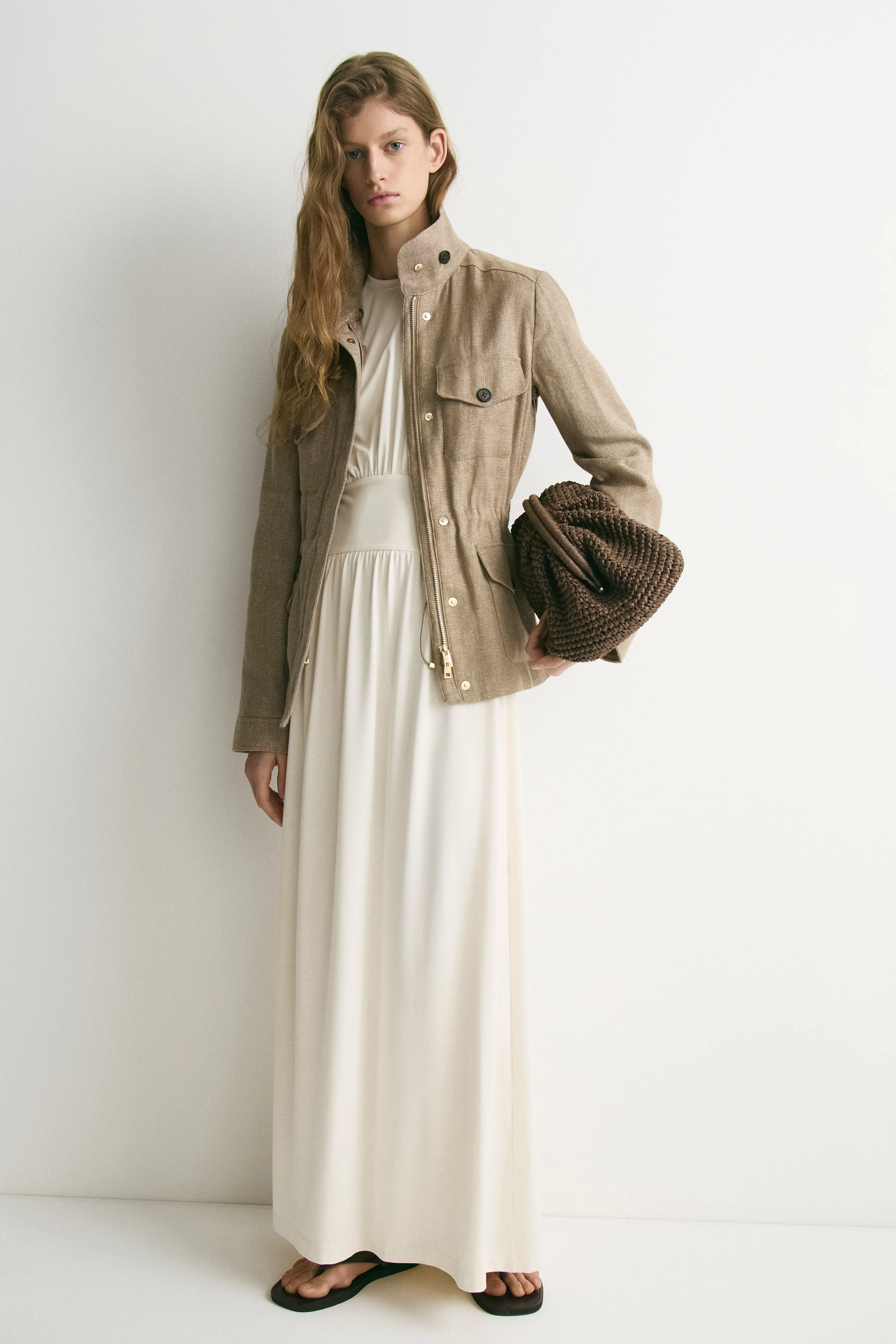 FITTED JERSEY DRESS - Image 4