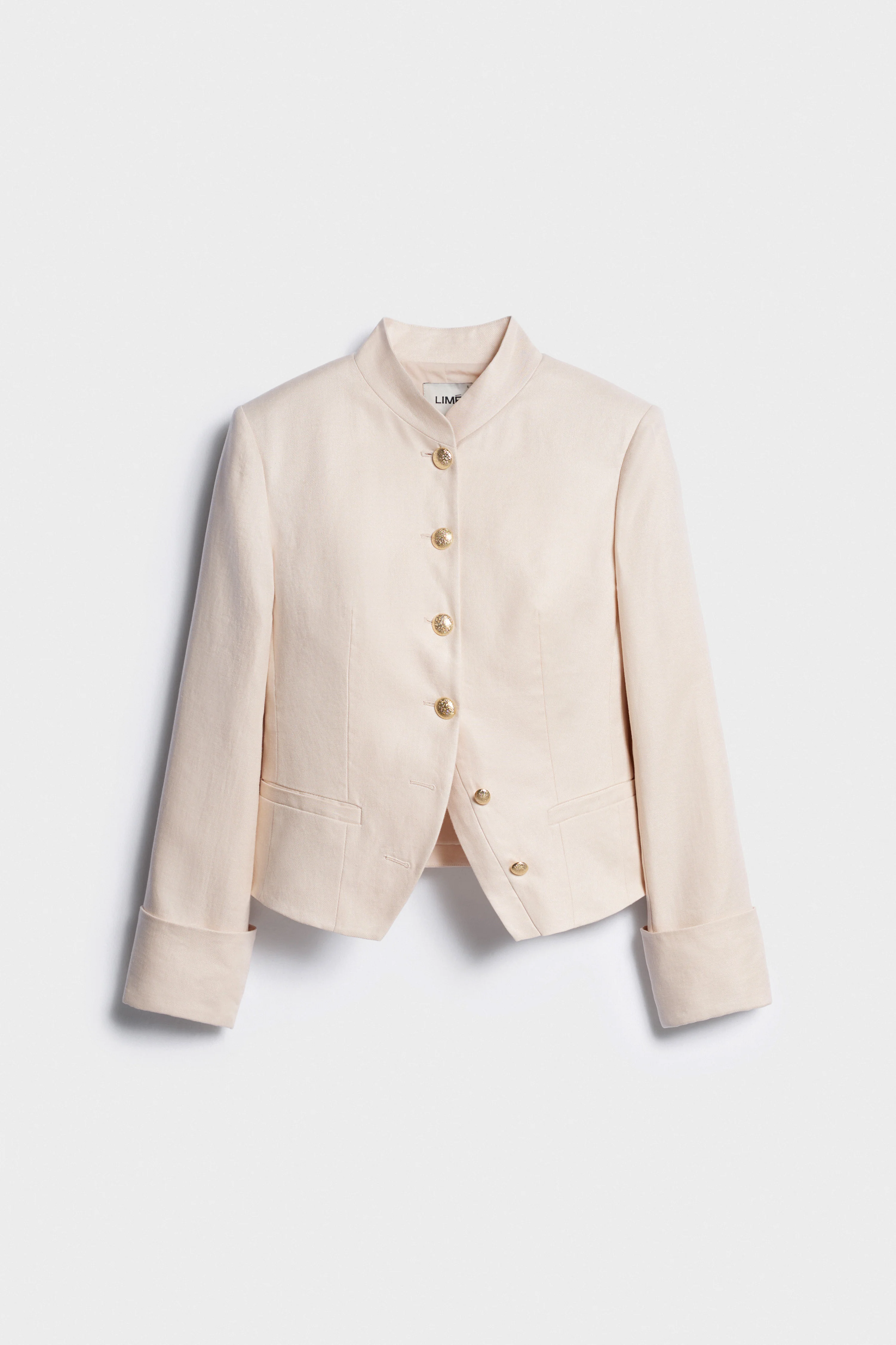 FITTED LINEN BLAZER - Image 6