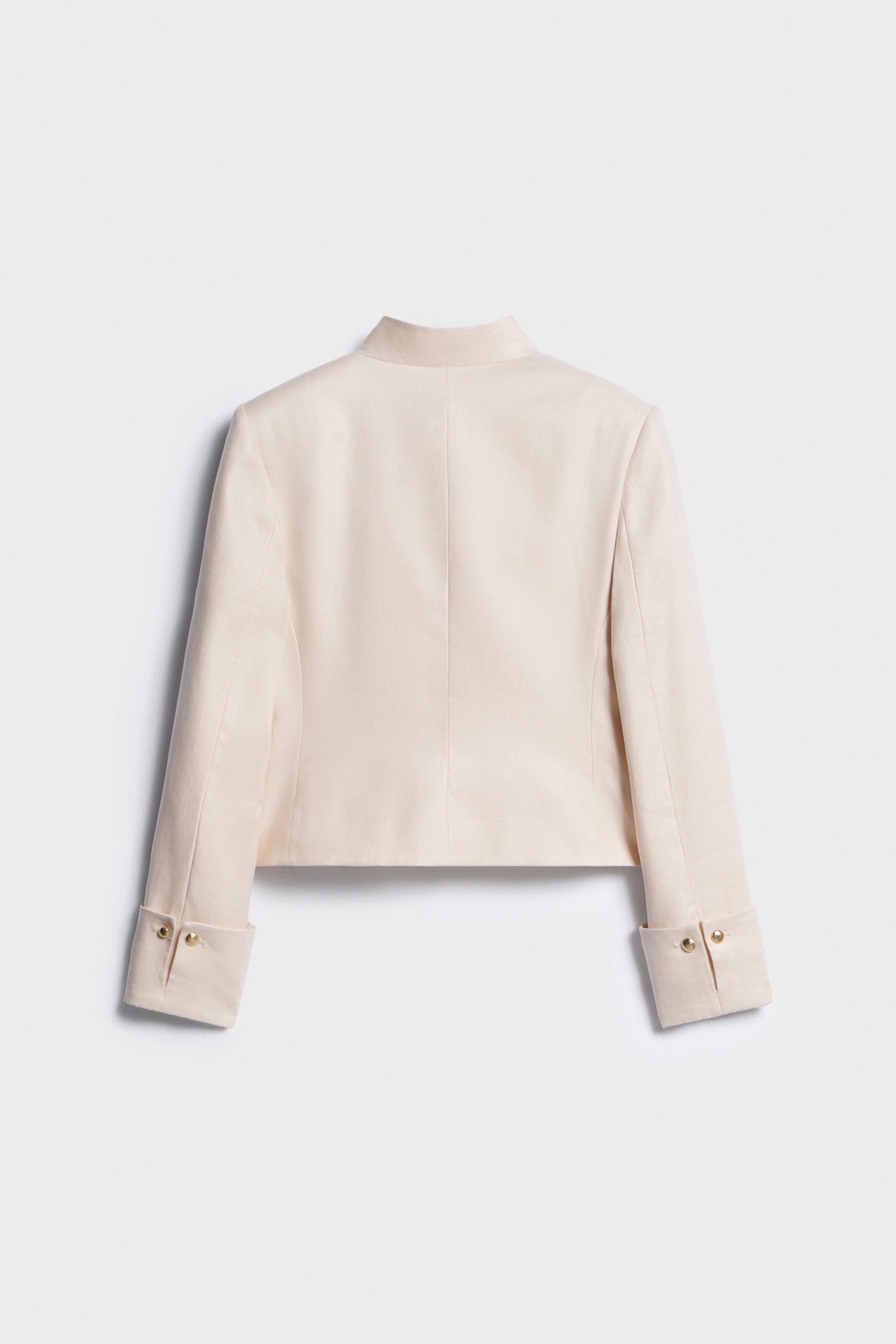FITTED LINEN BLAZER - Image 7