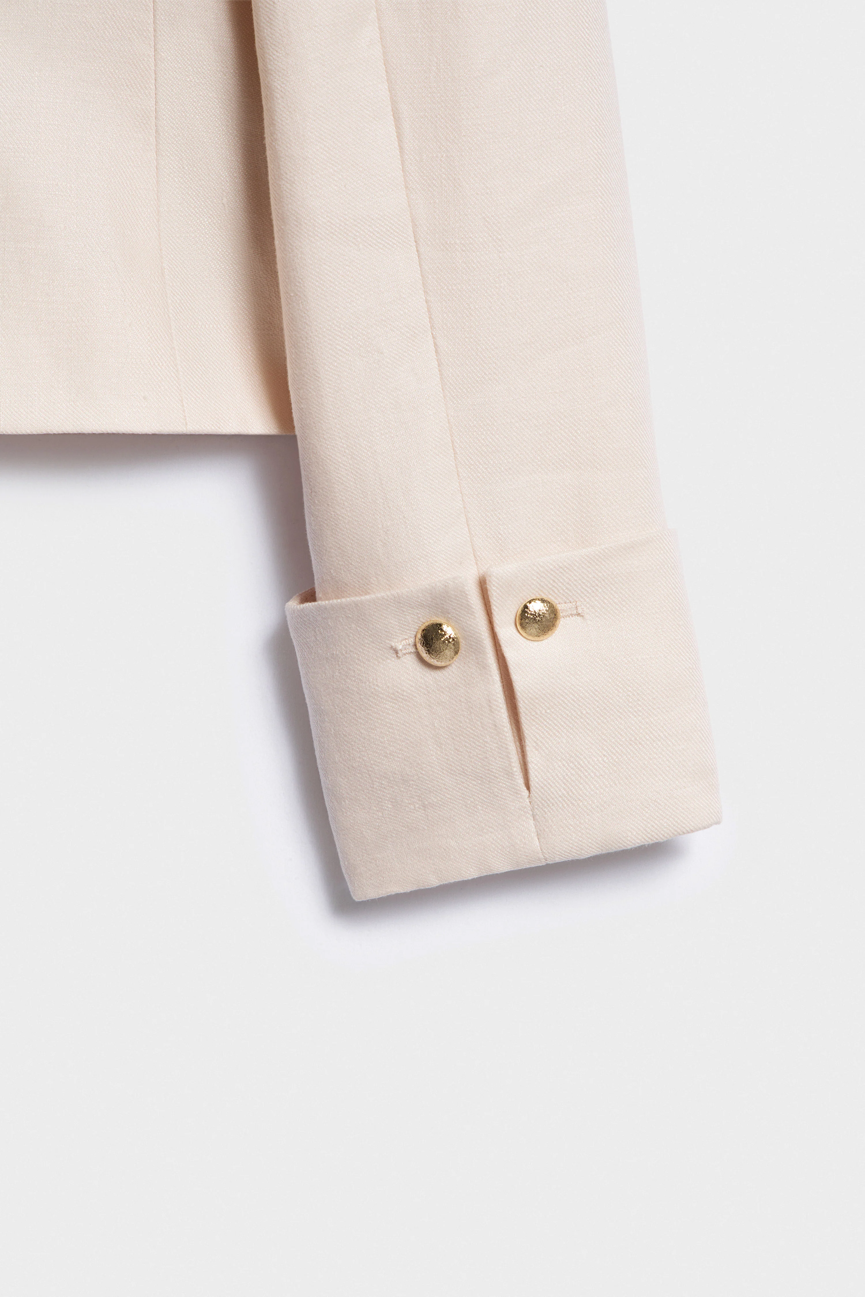 FITTED LINEN BLAZER - Image 9
