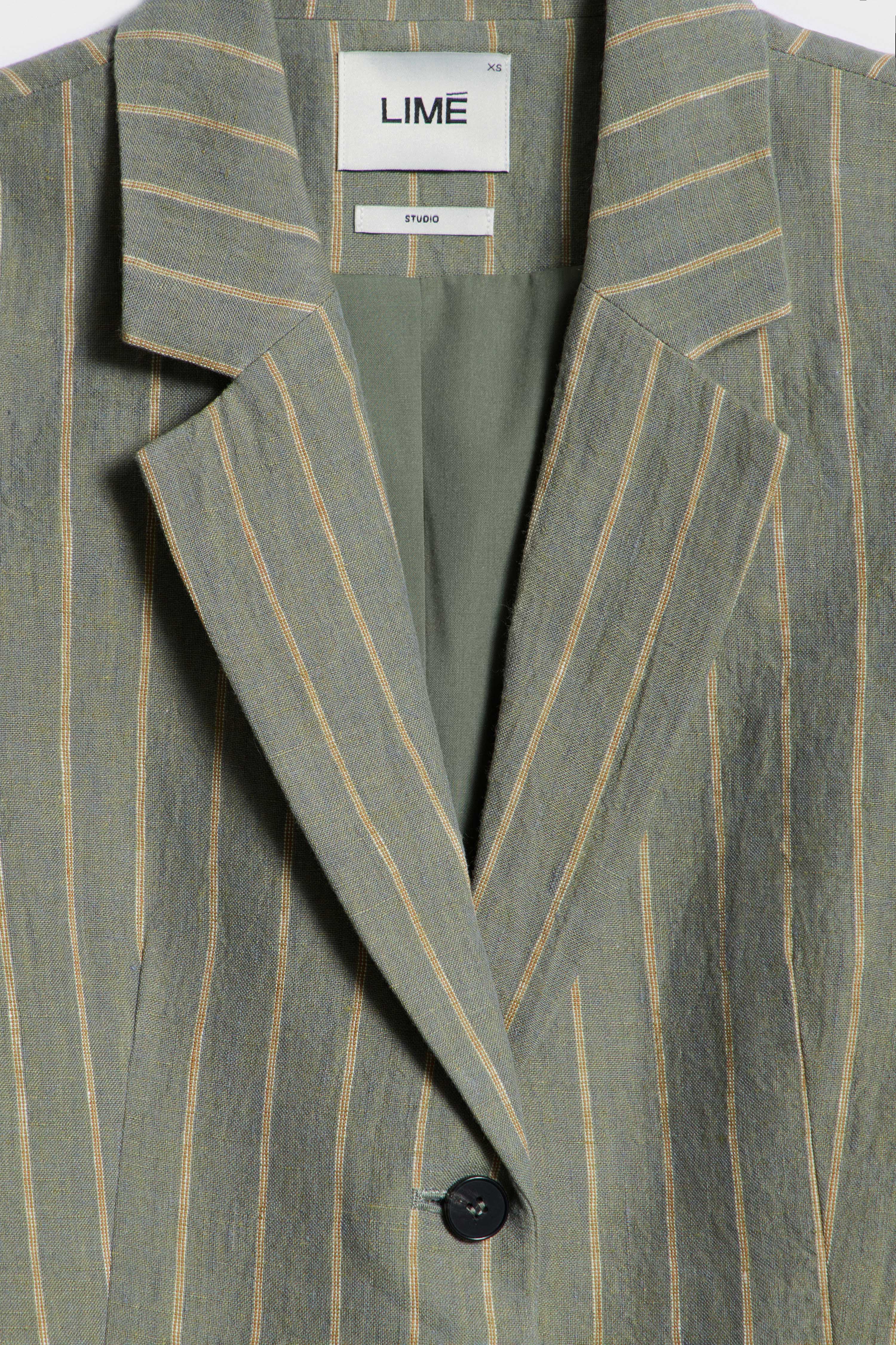 FITTED LINEN BLAZER - Image 7