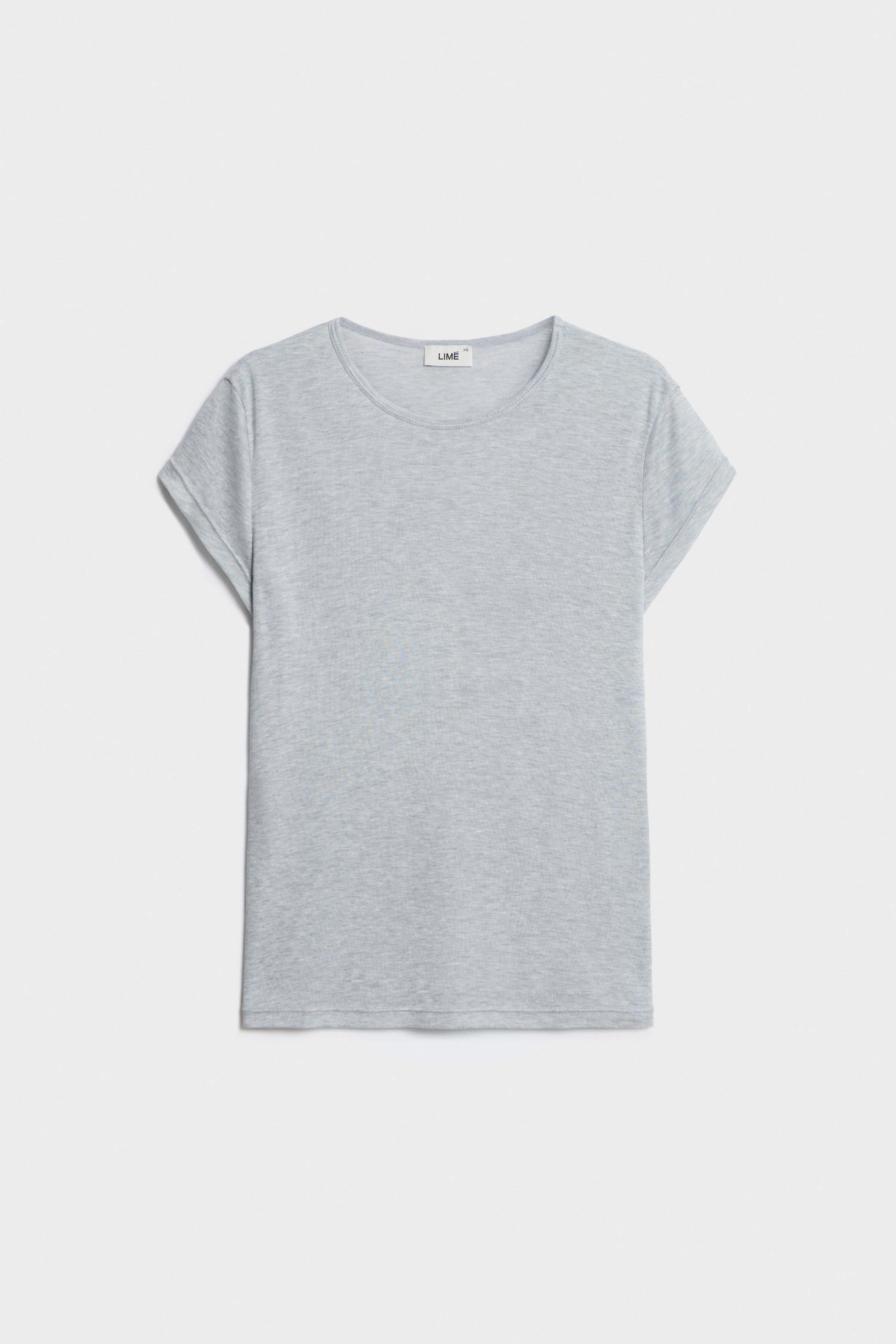 FITTED LYOCELL-WOOL T-SHIRT - Image 4