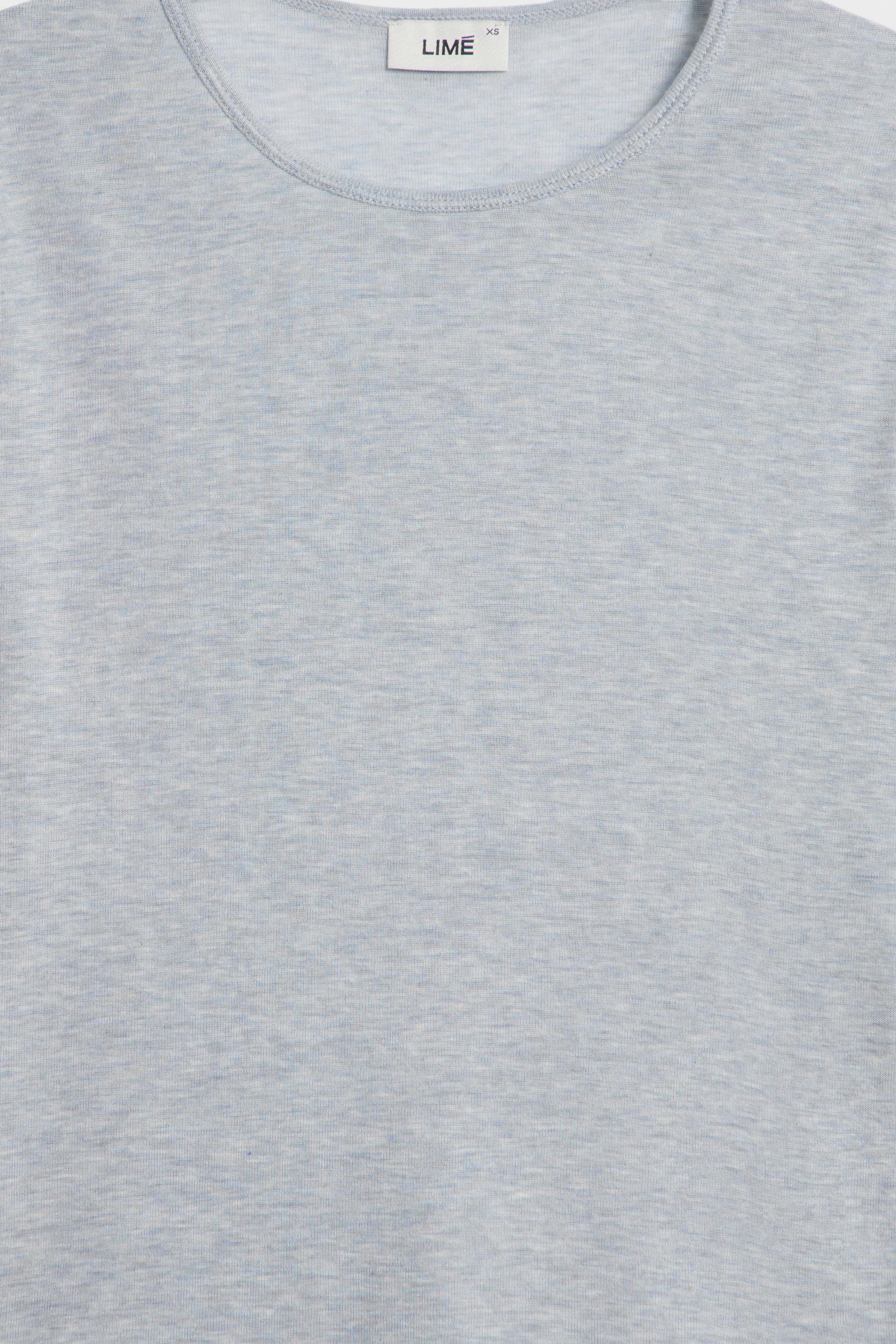 FITTED LYOCELL-WOOL T-SHIRT - Image 6