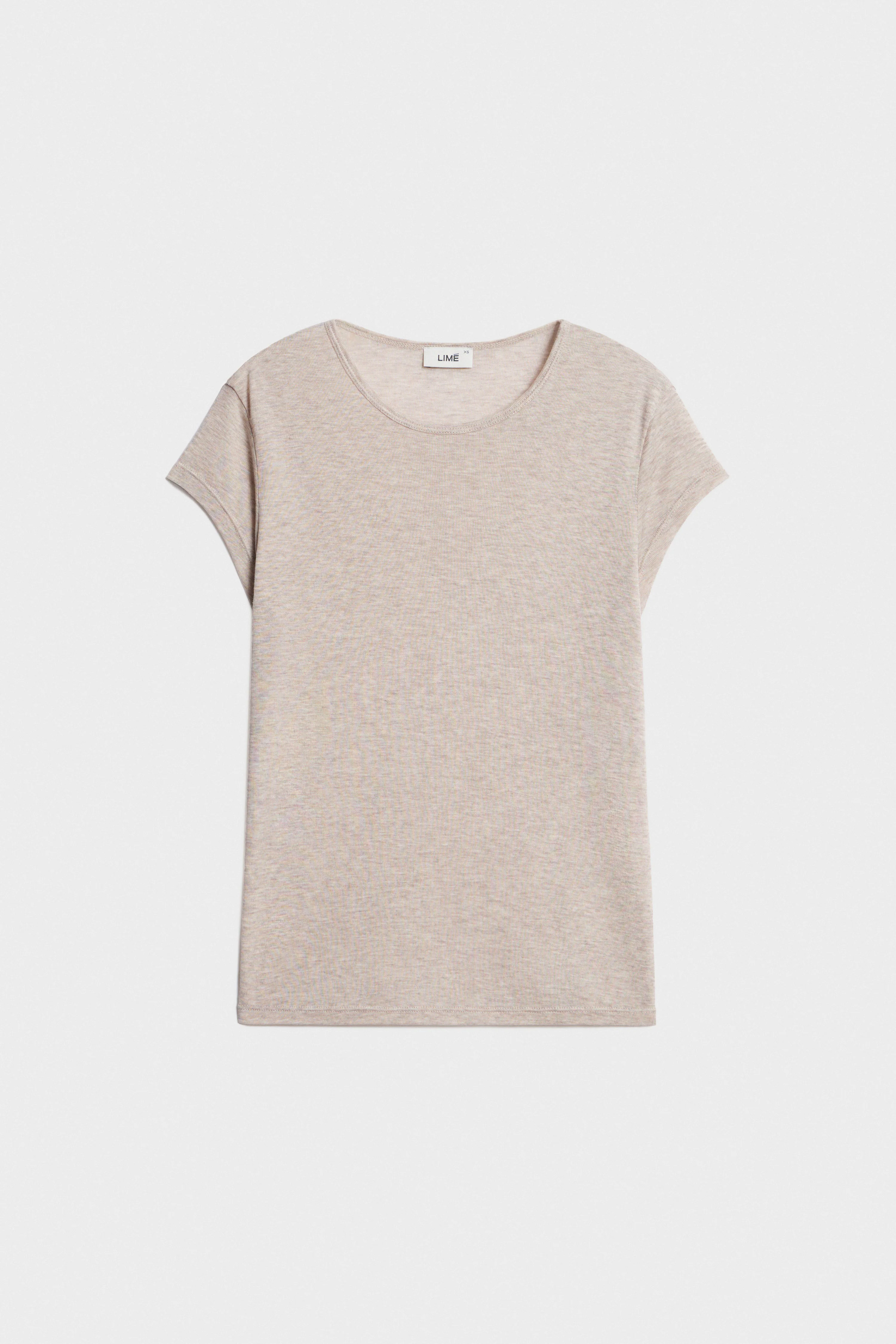 FITTED LYOCELL-WOOL T-SHIRT - Image 5