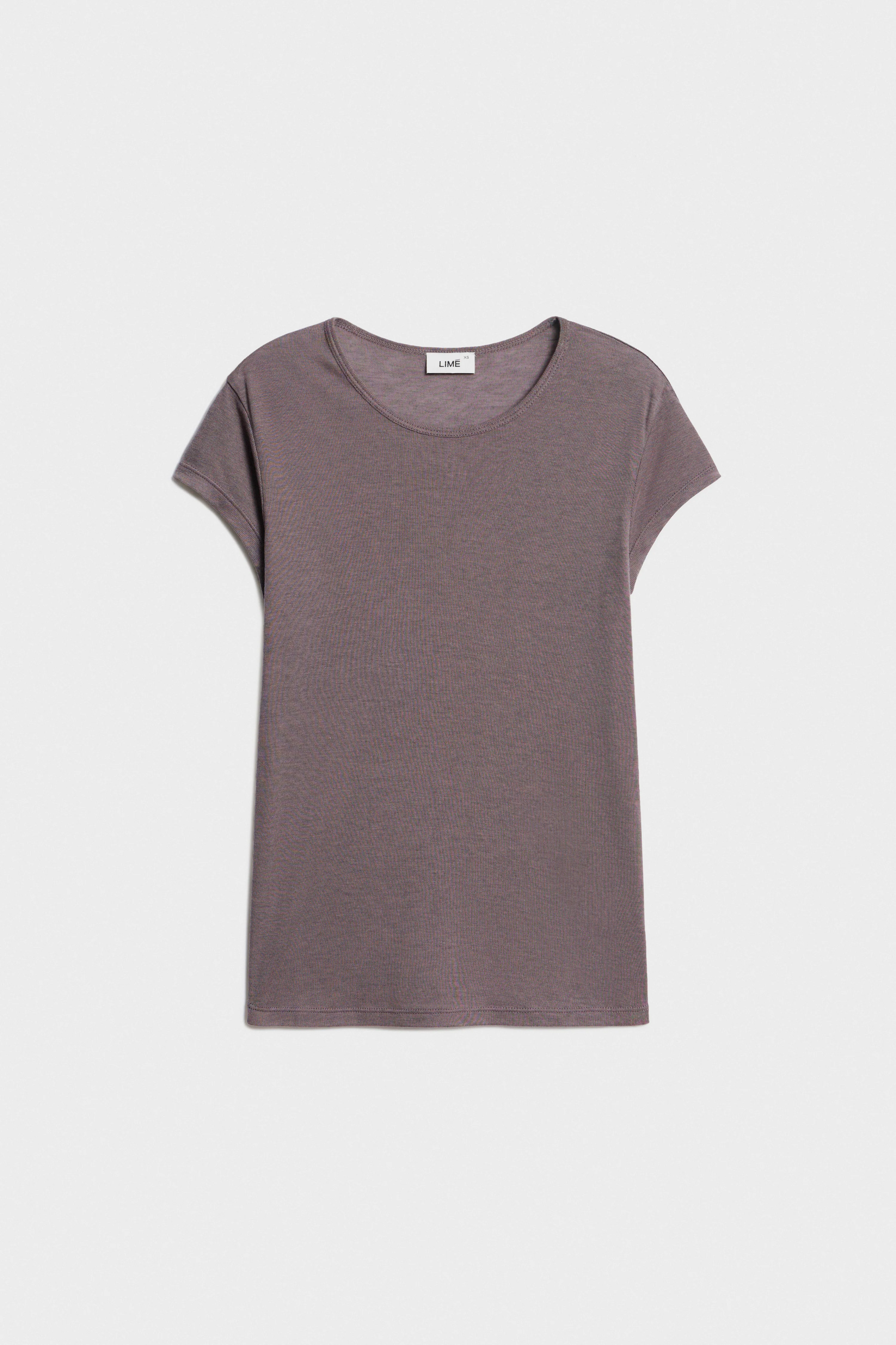 FITTED LYOCELL-WOOL T-SHIRT - Image 5