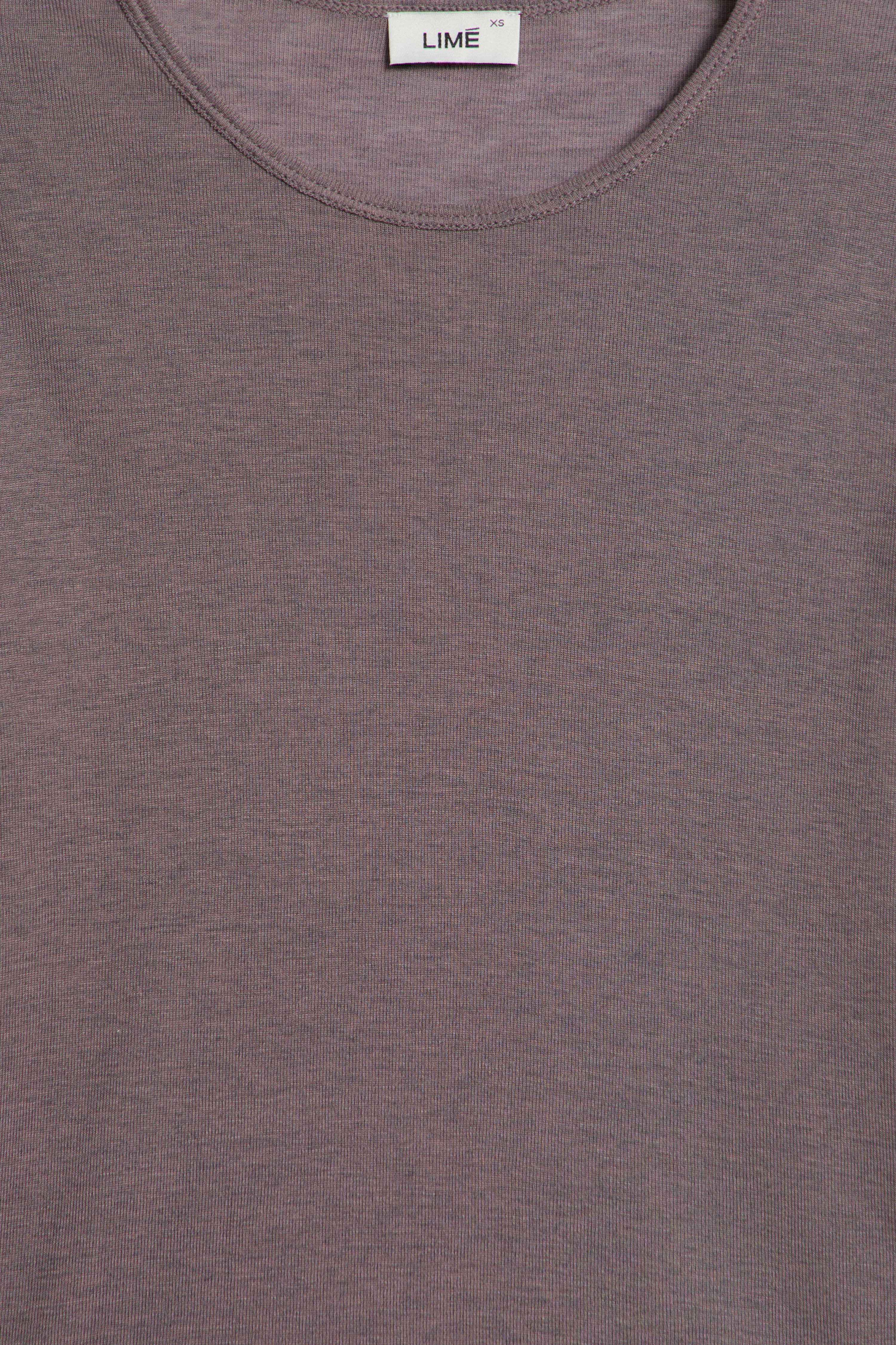 FITTED LYOCELL-WOOL T-SHIRT - Image 7