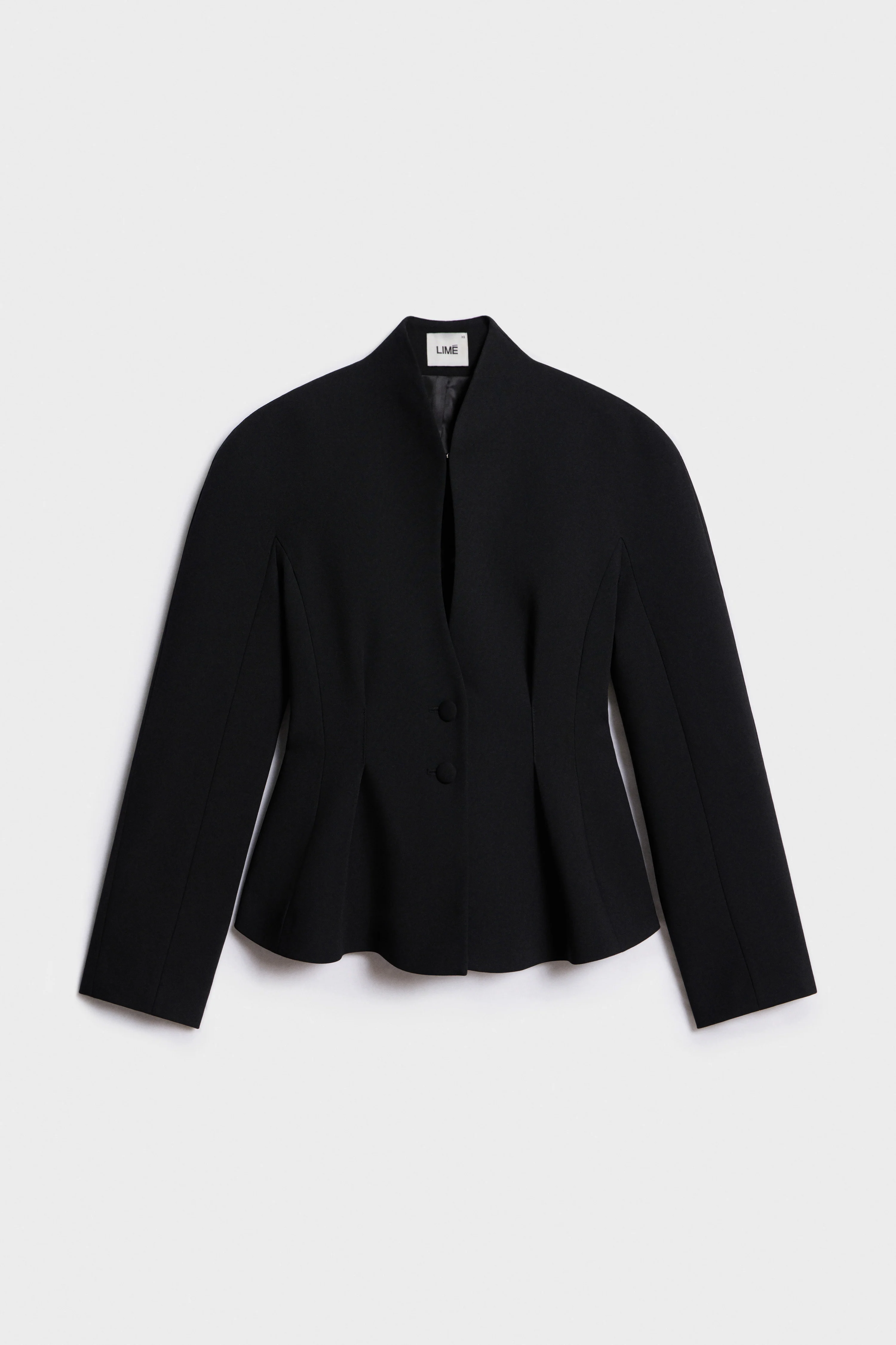 FITTED STAND-UP COLLAR BLAZER - Image 5