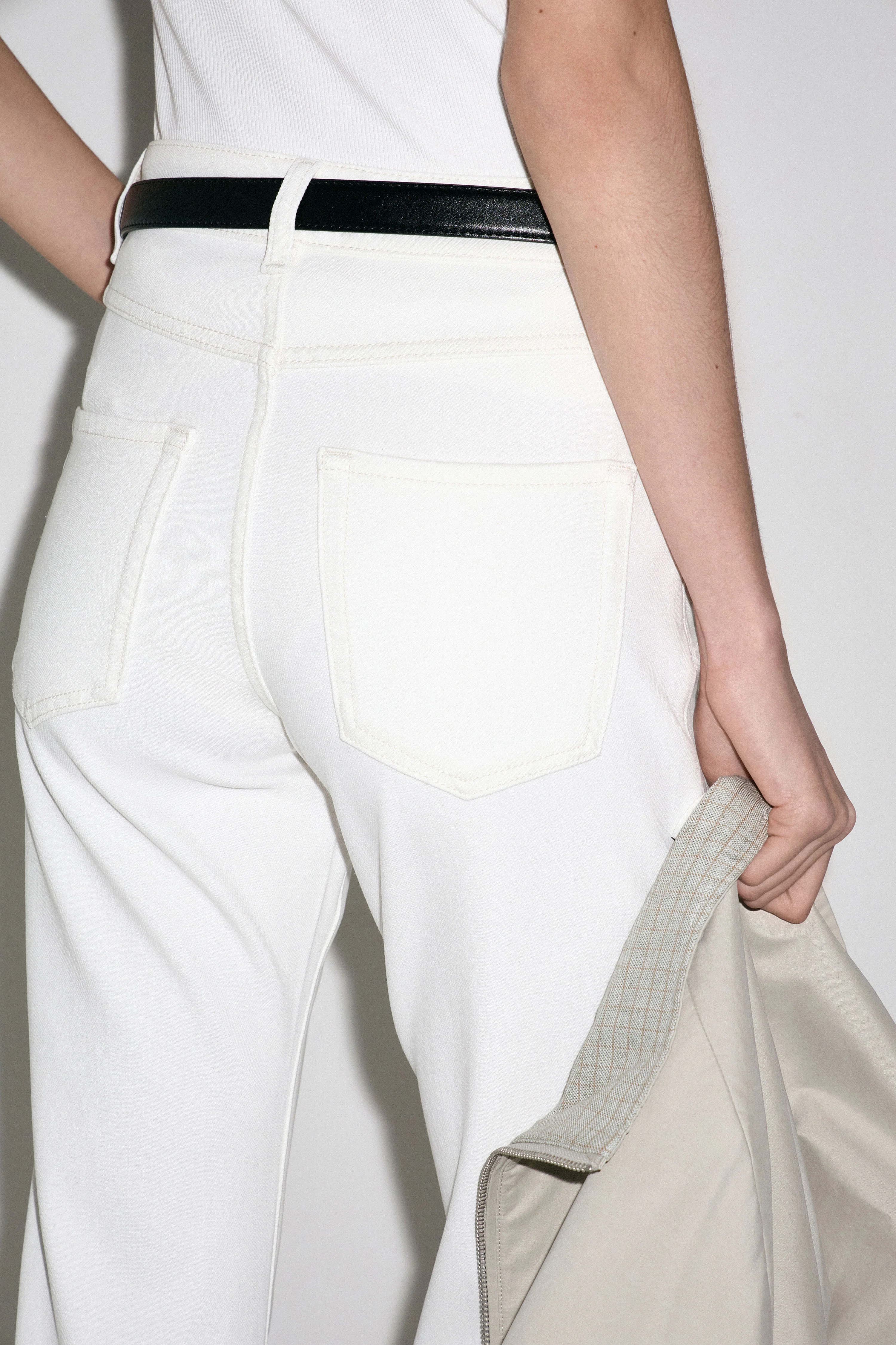 FLARE LYOCELL DENIM JEANS - Image 5