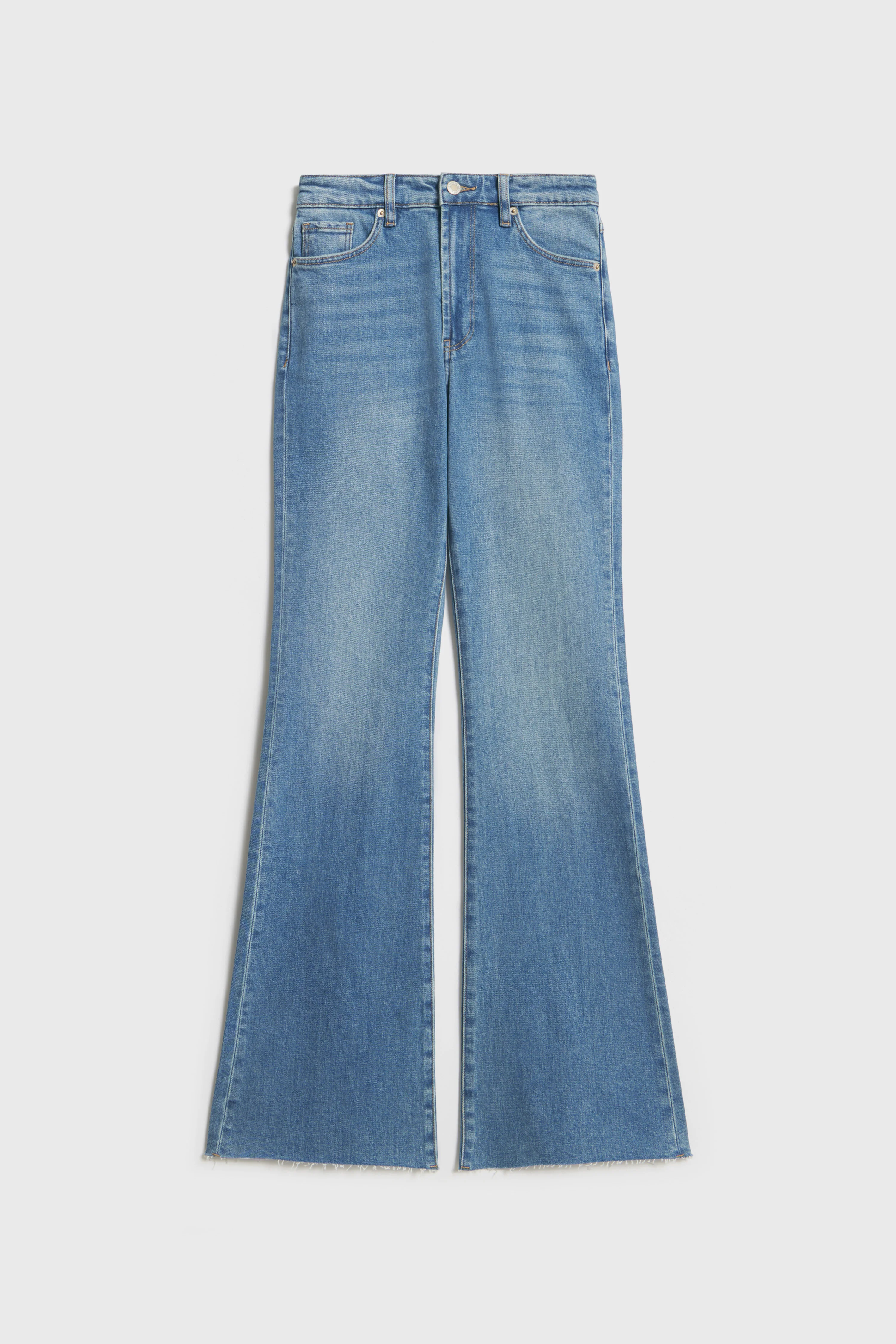 FLARE HIGH-WAIST JEANS - Image 7