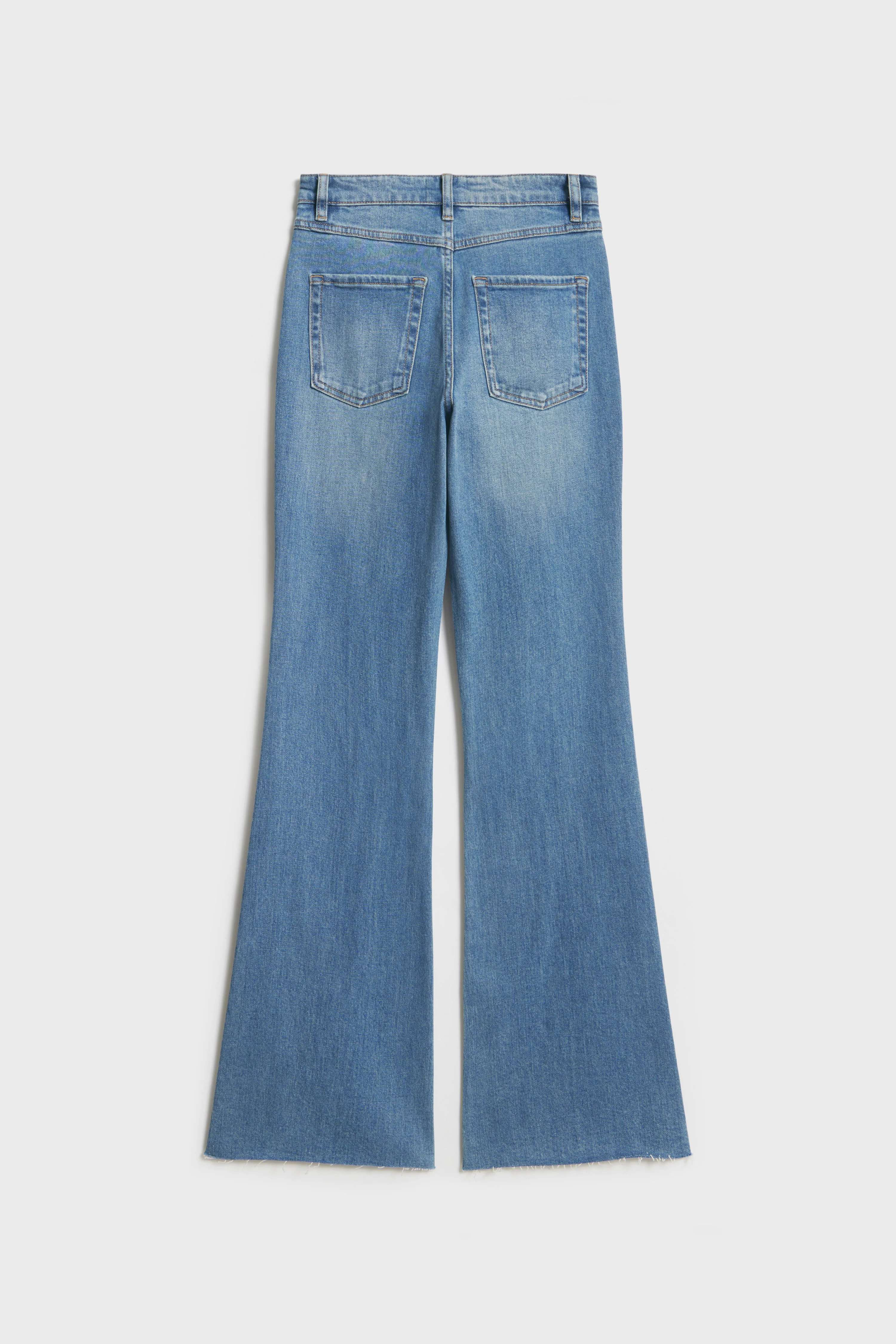 FLARE HIGH-WAIST JEANS - Image 8