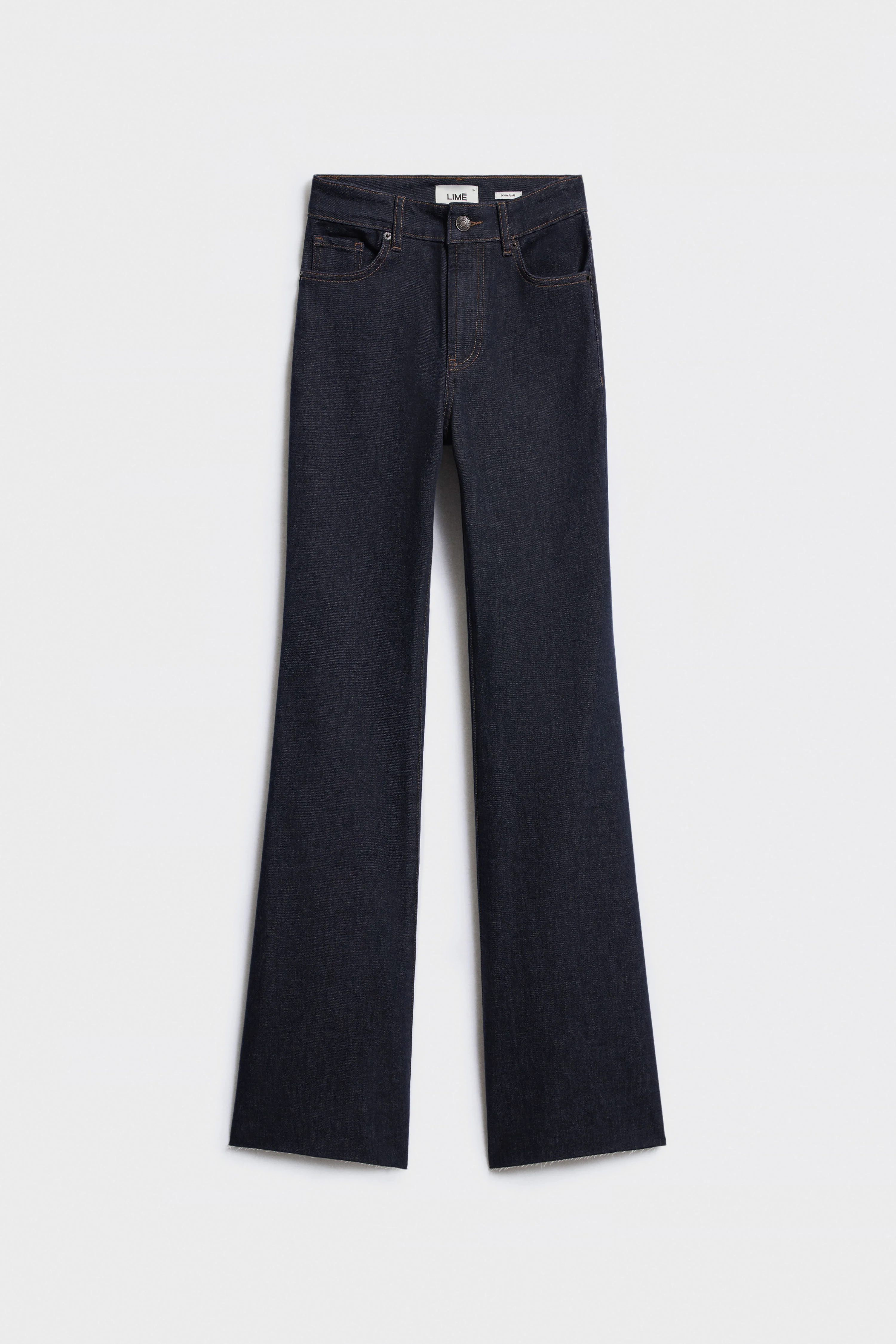 FLARE HIGH-WAIST JEANS - Image 7