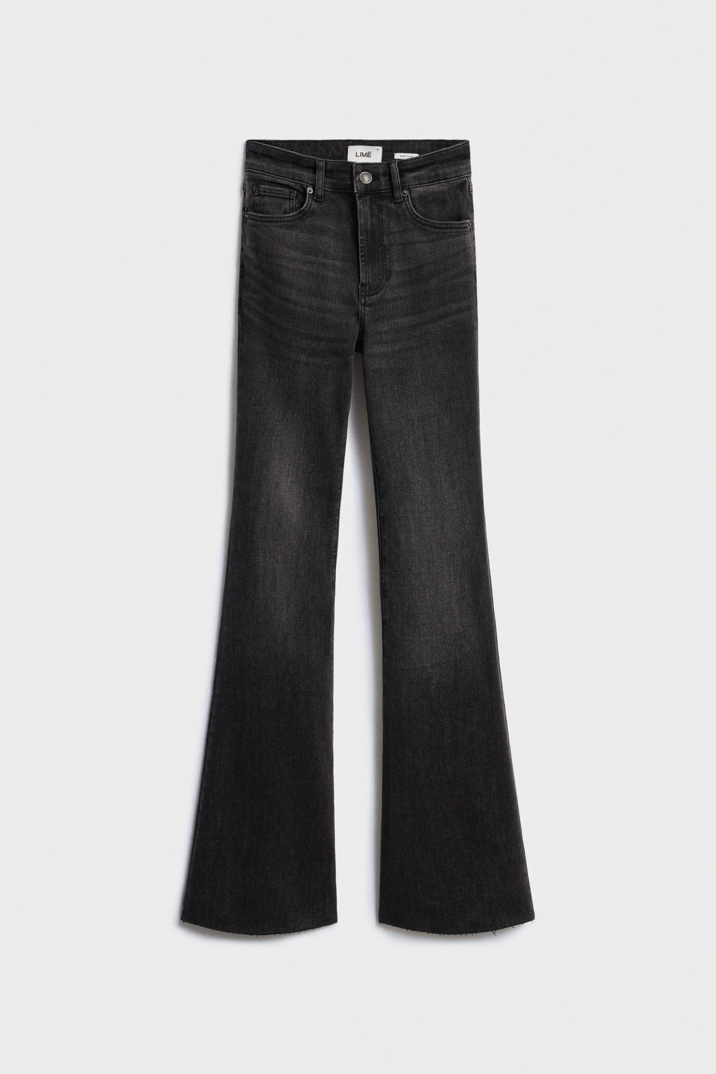 FLARE HIGH-WAIST JEANS - Image 5