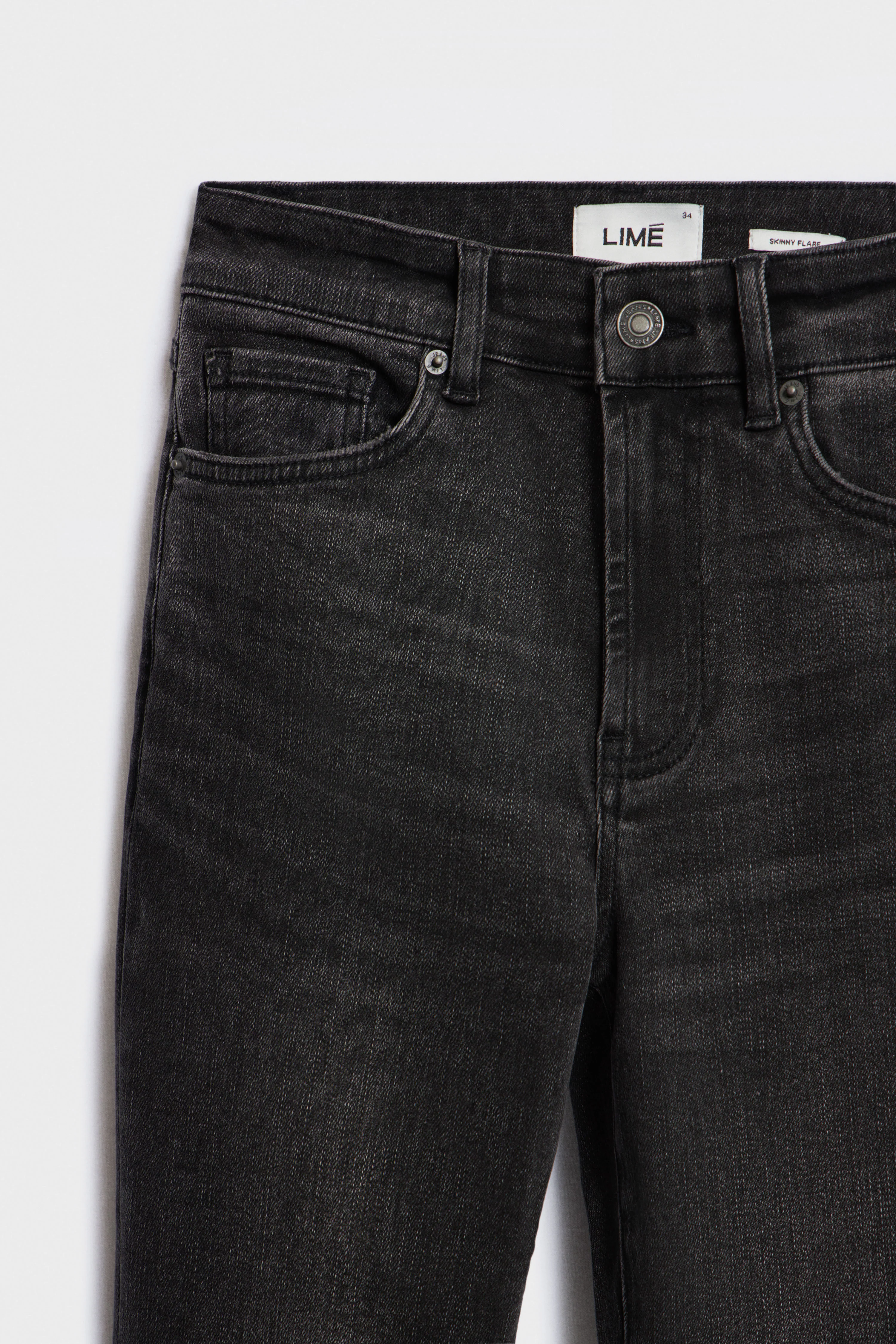 FLARE HIGH-WAIST JEANS - Image 7