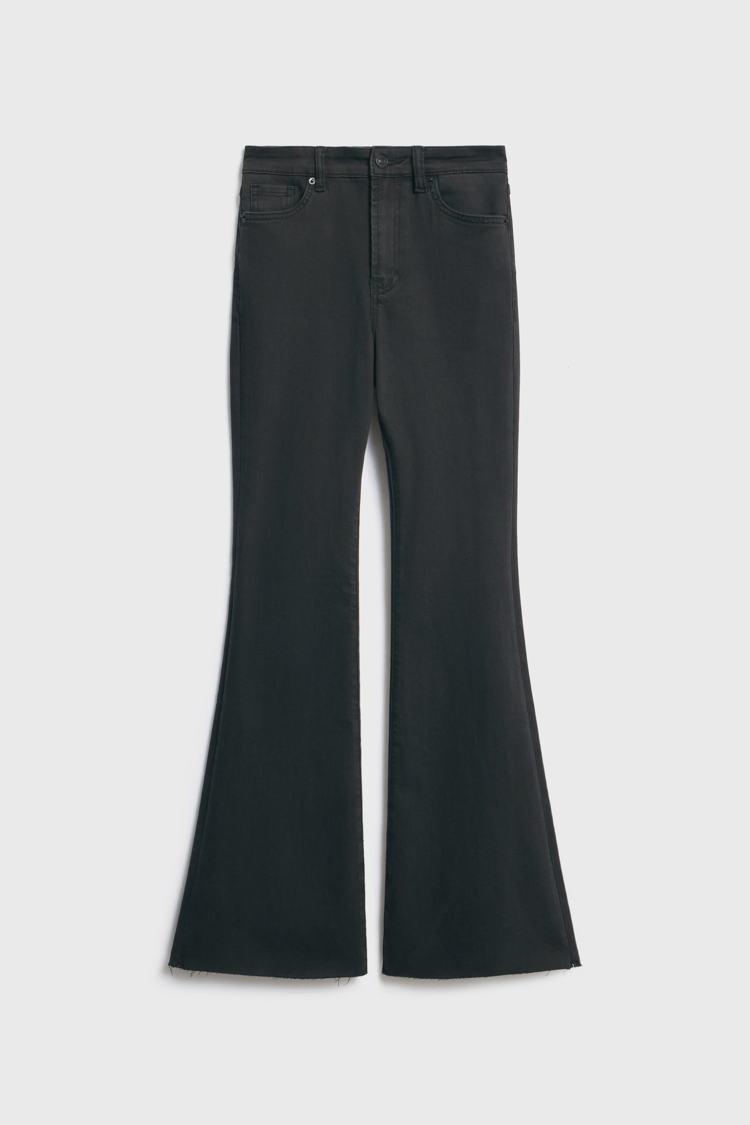 FLARE HIGH-WAIST JEANS - Image 5