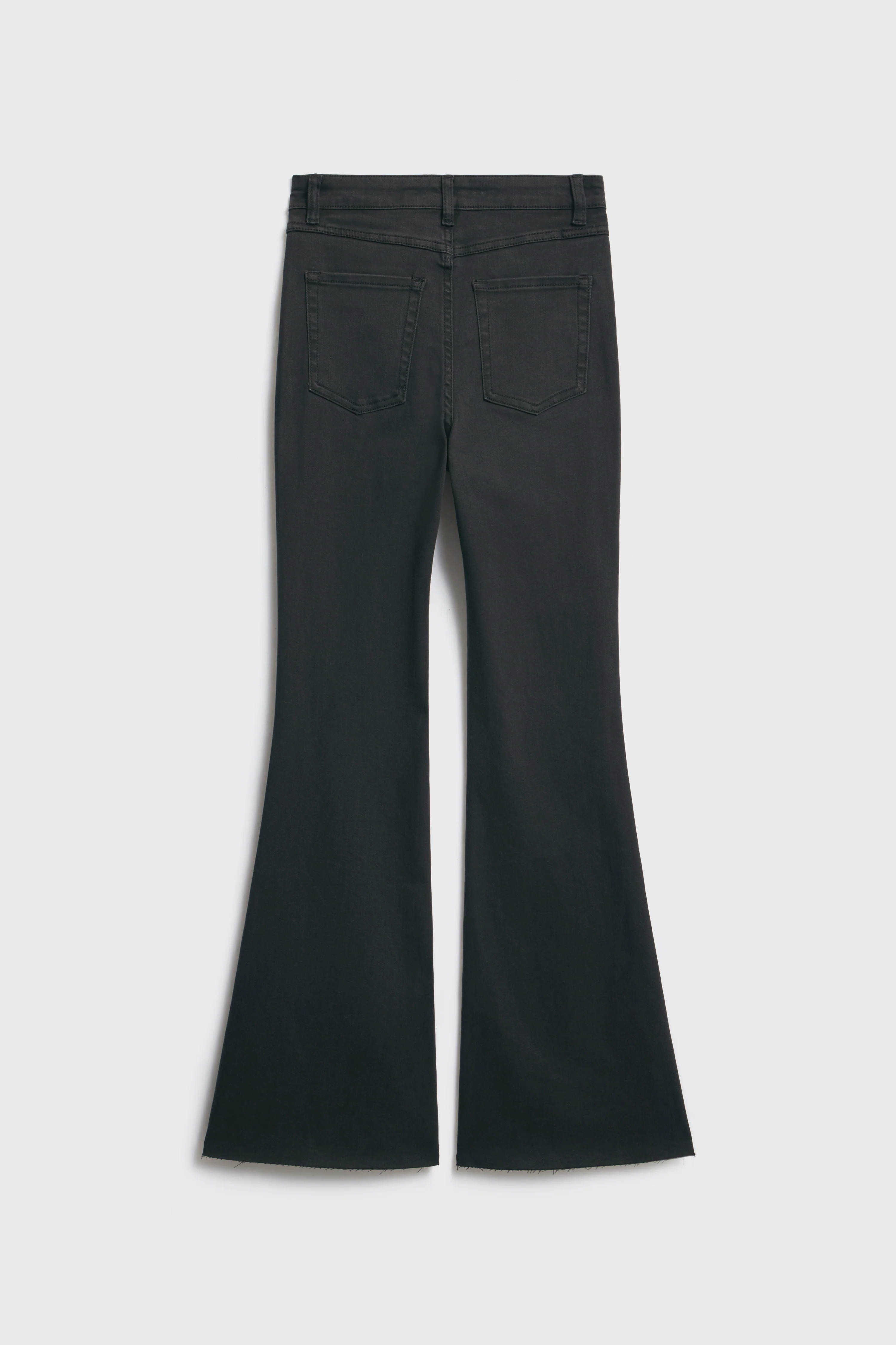 FLARE HIGH-WAIST JEANS - Image 6