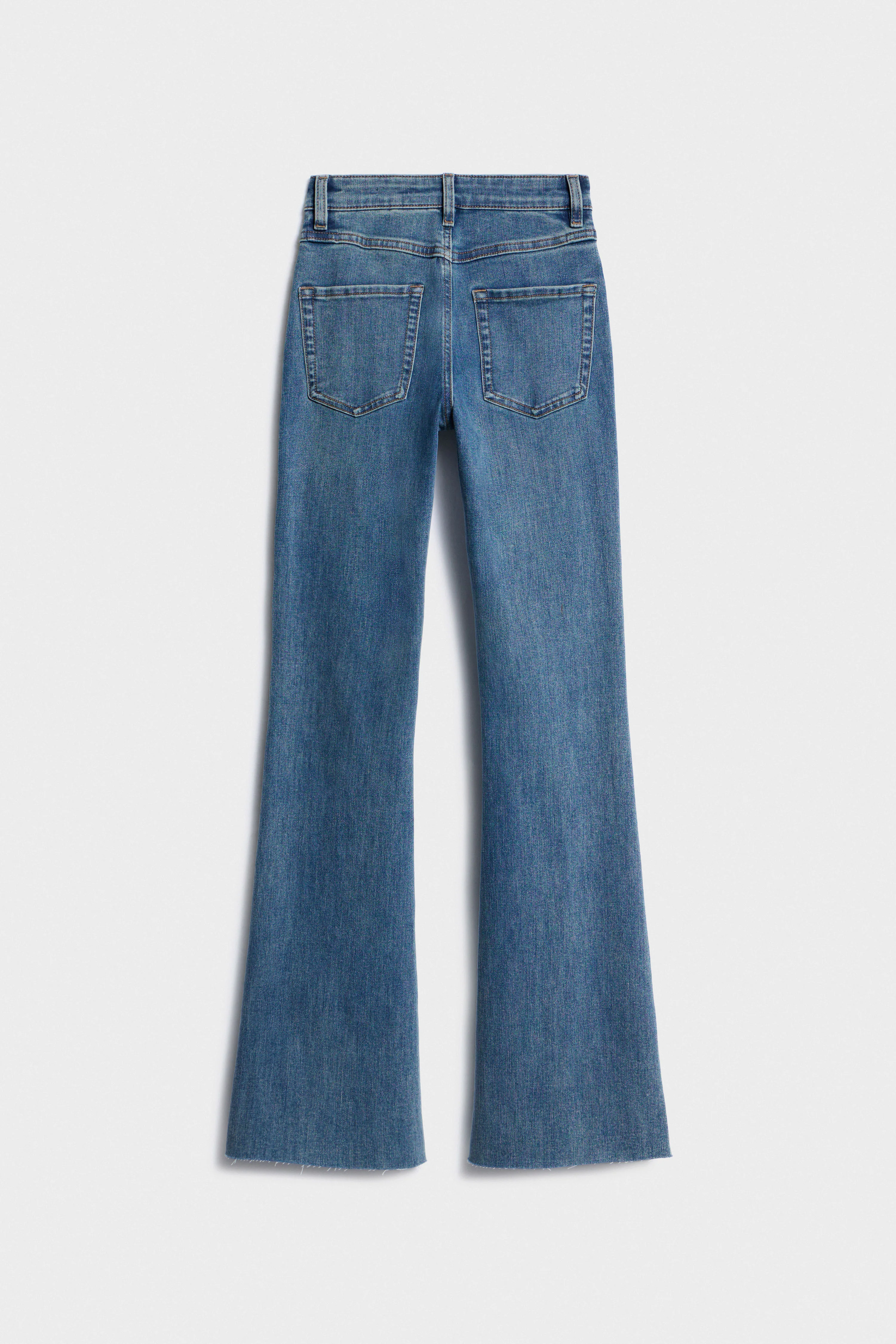 FLARE HIGH-WAIST JEANS - Image 5