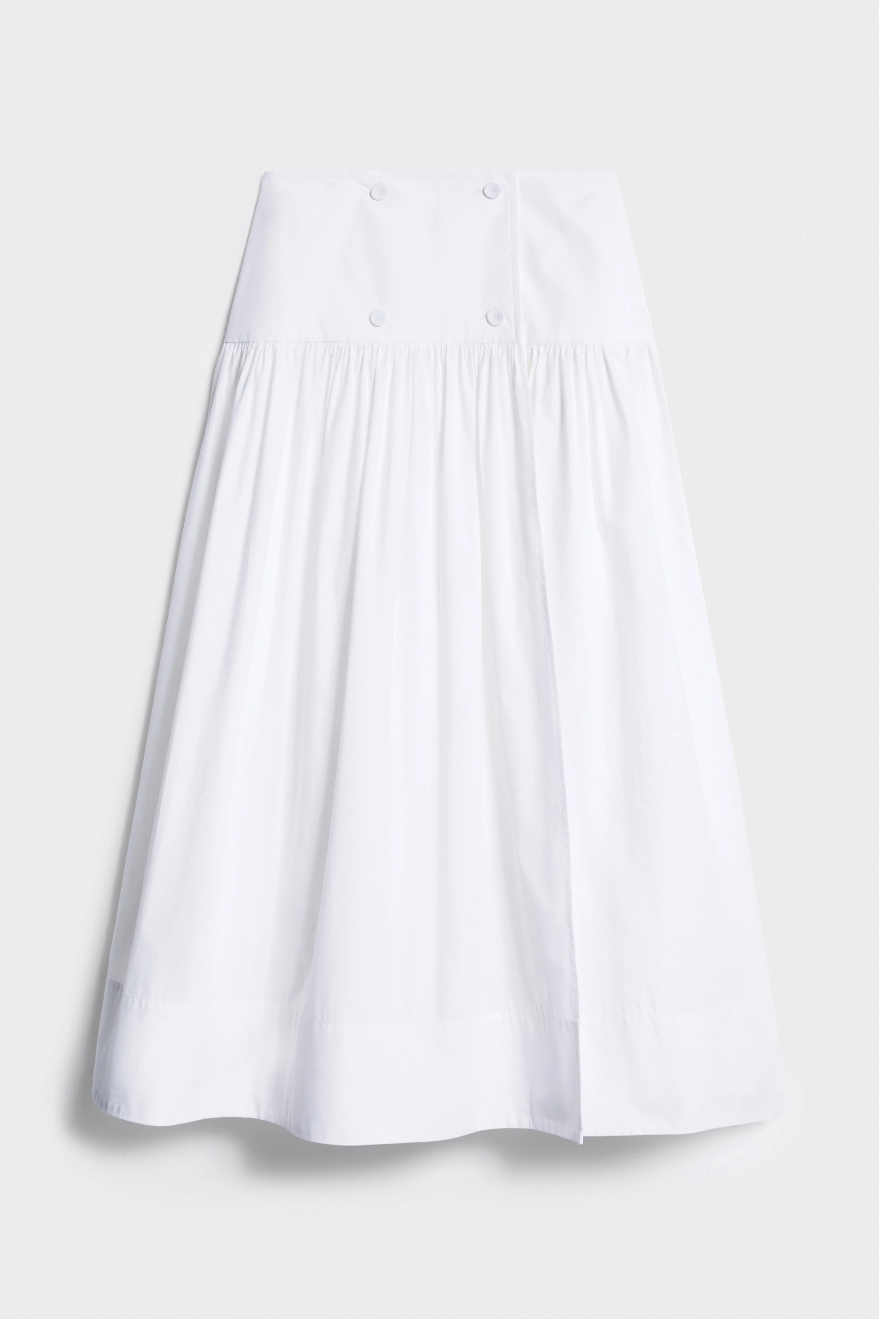 FLARED COTTON SKIRT - Image 4