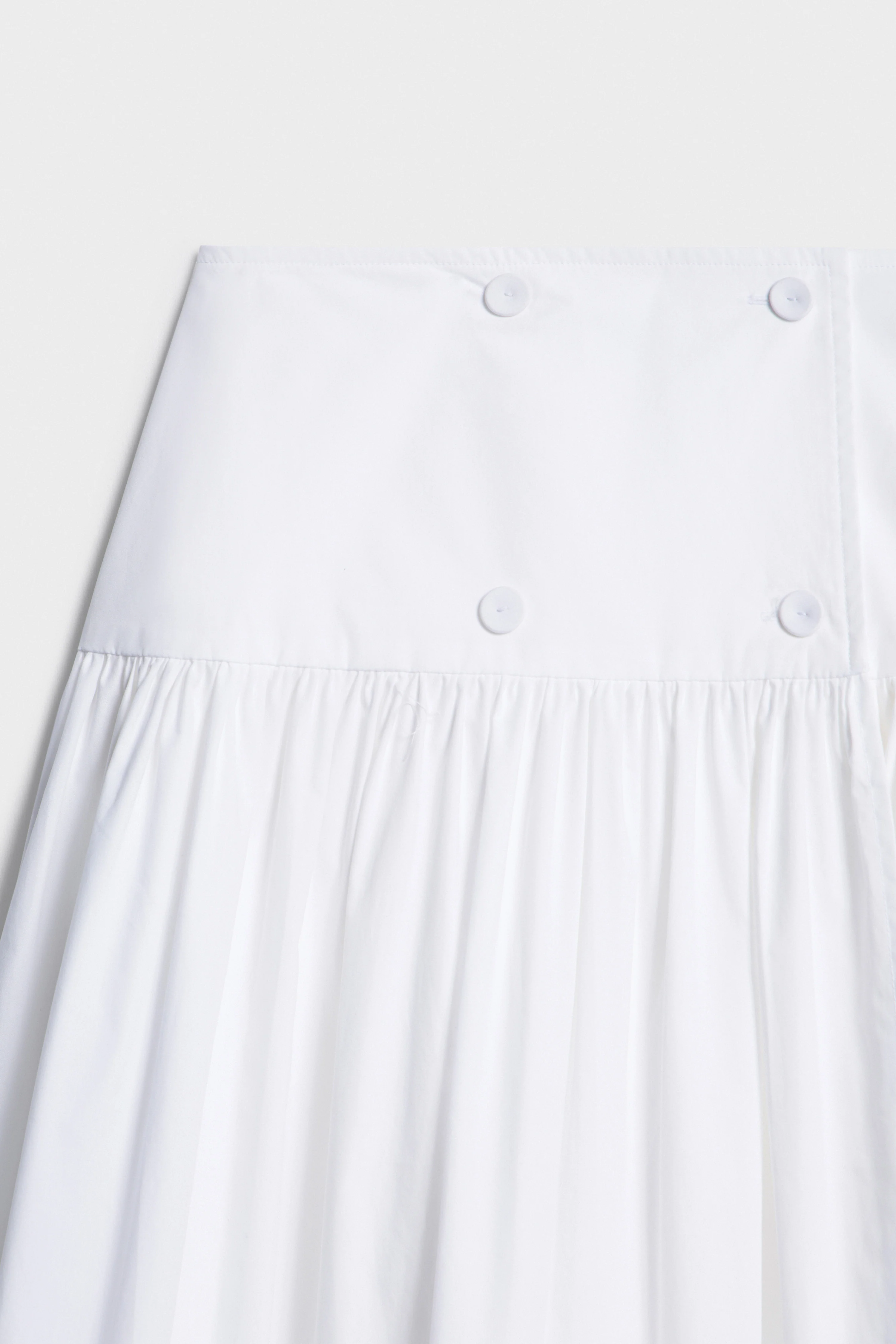 FLARED COTTON SKIRT - Image 6