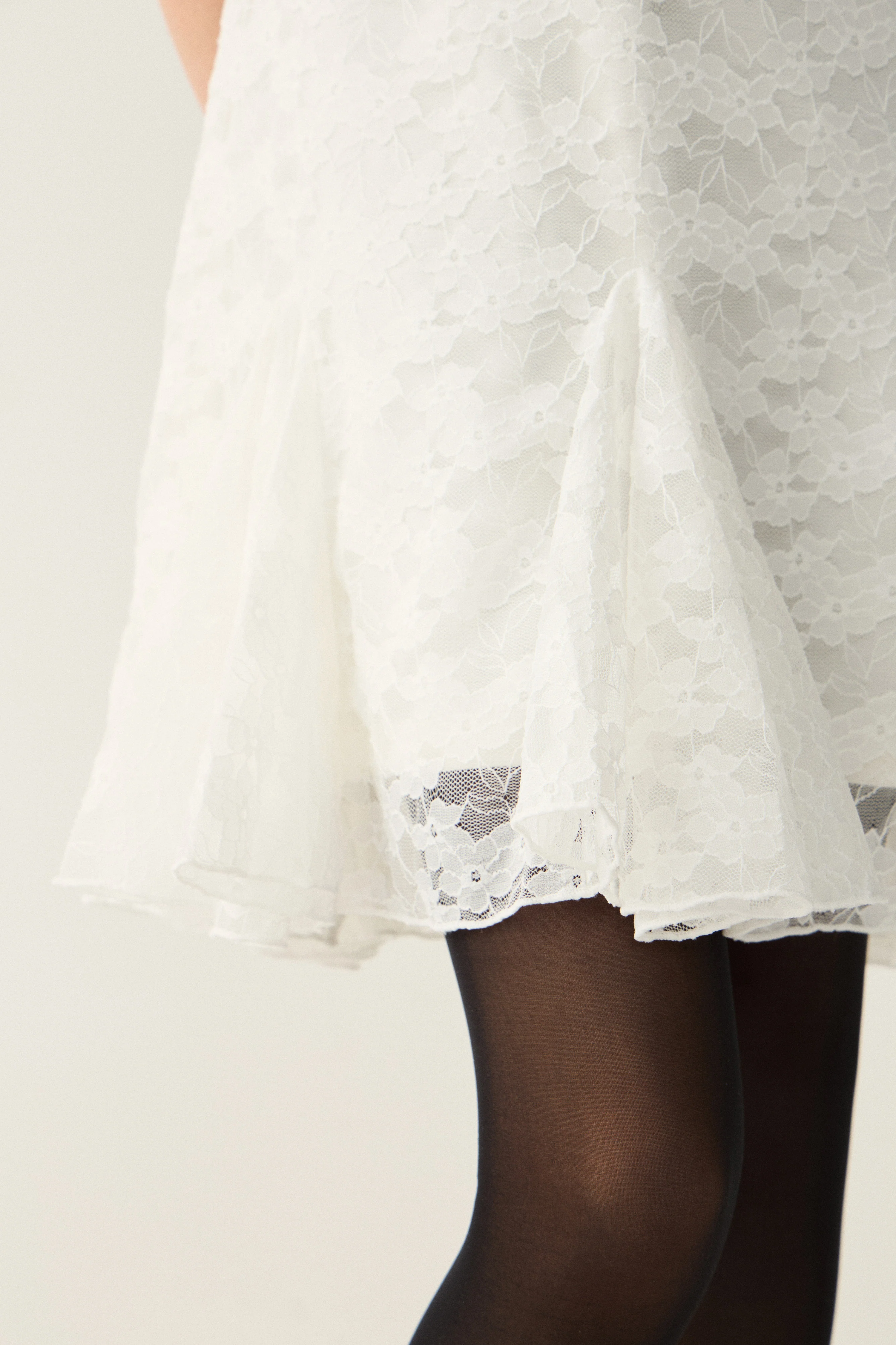 FLARED LACE DRESS - Image 4