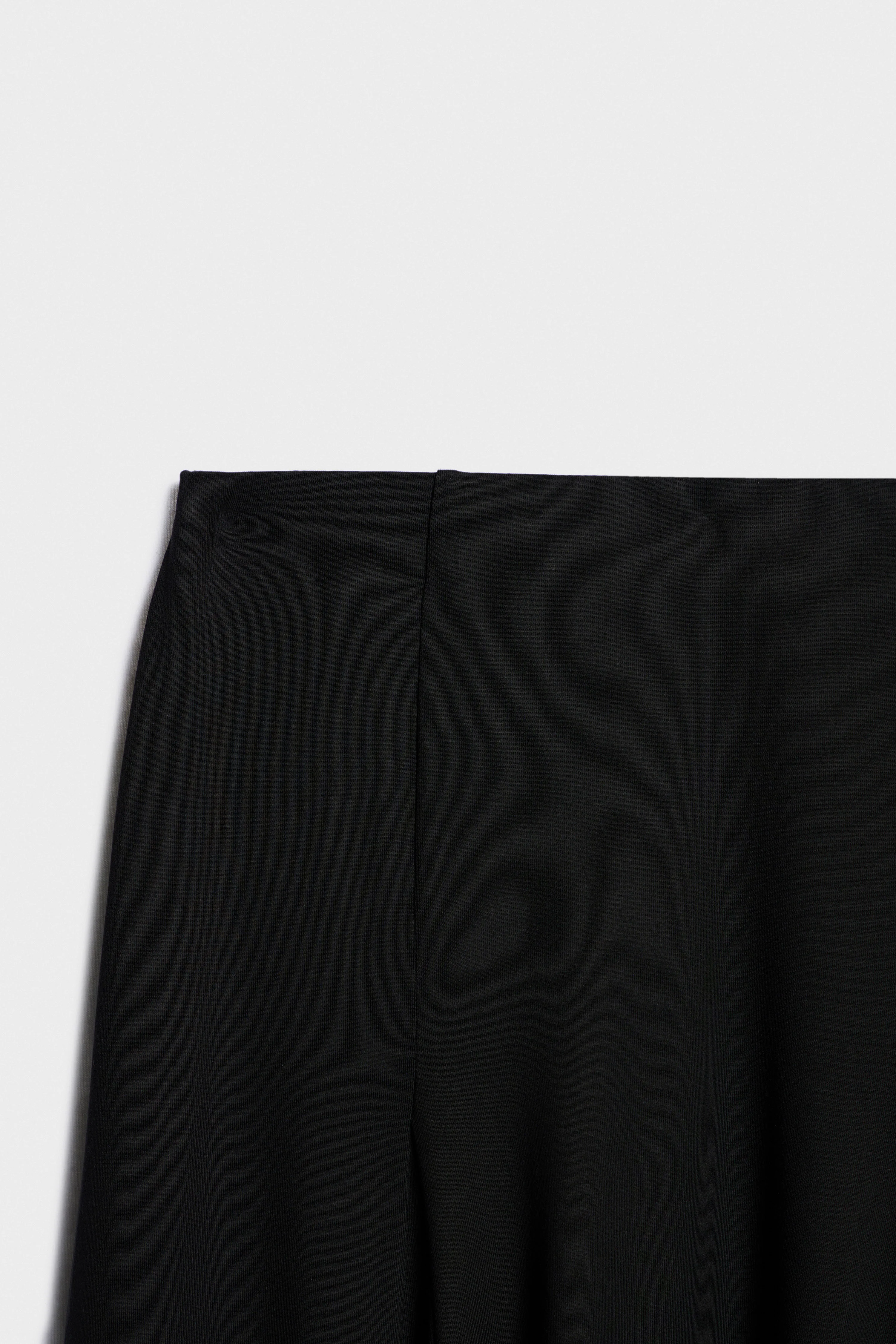 FLARED JERSEY MAXI SKIRT - Image 6