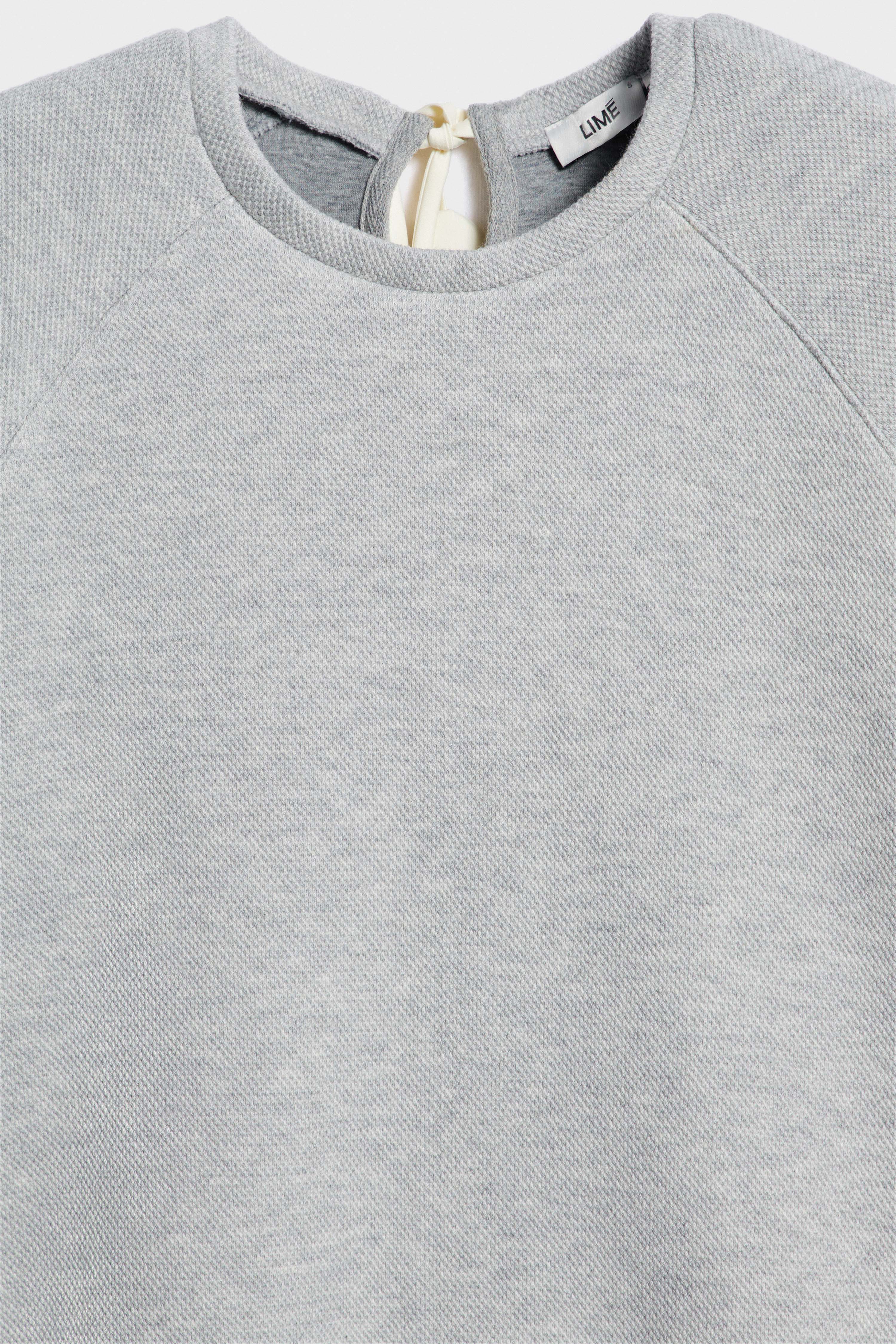 FLOWER-DETAIL COTTON SWEATSHIRT - Image 7
