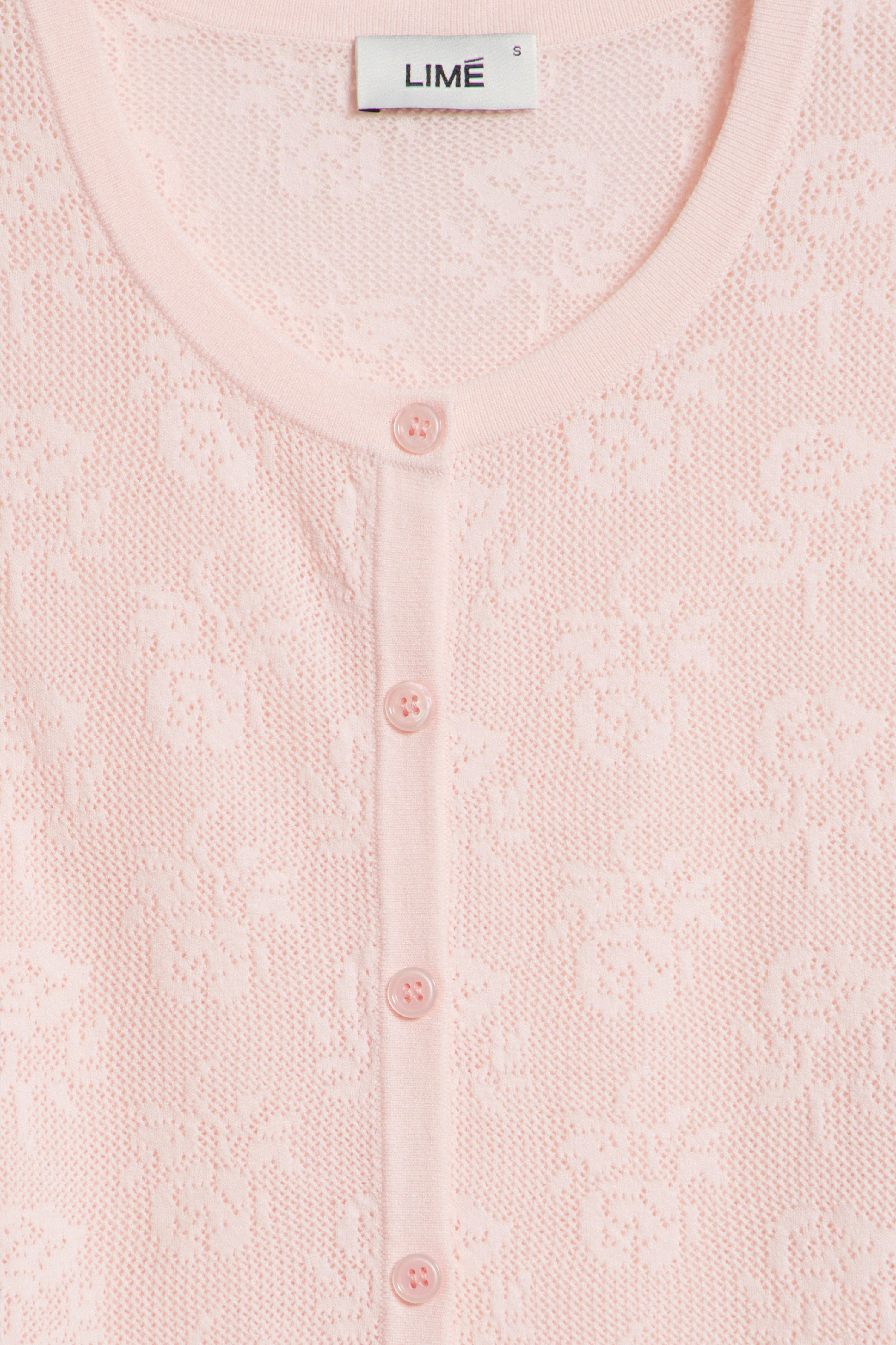 FLOWER-MOTIF VISCOSE CARDIGAN - Image 8