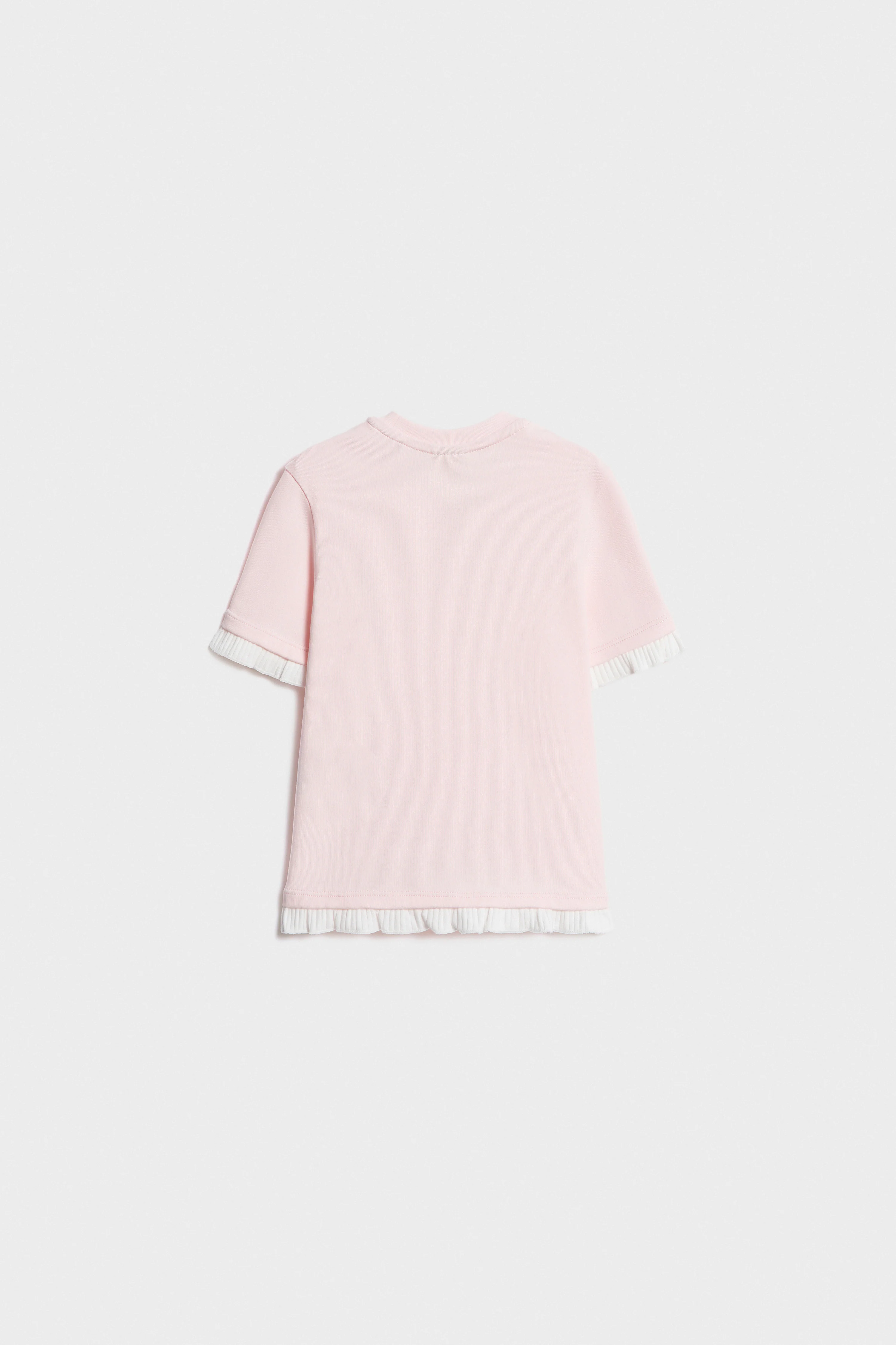FRILL-TRIM T-SHIRT WITH PENDANT - Image 4