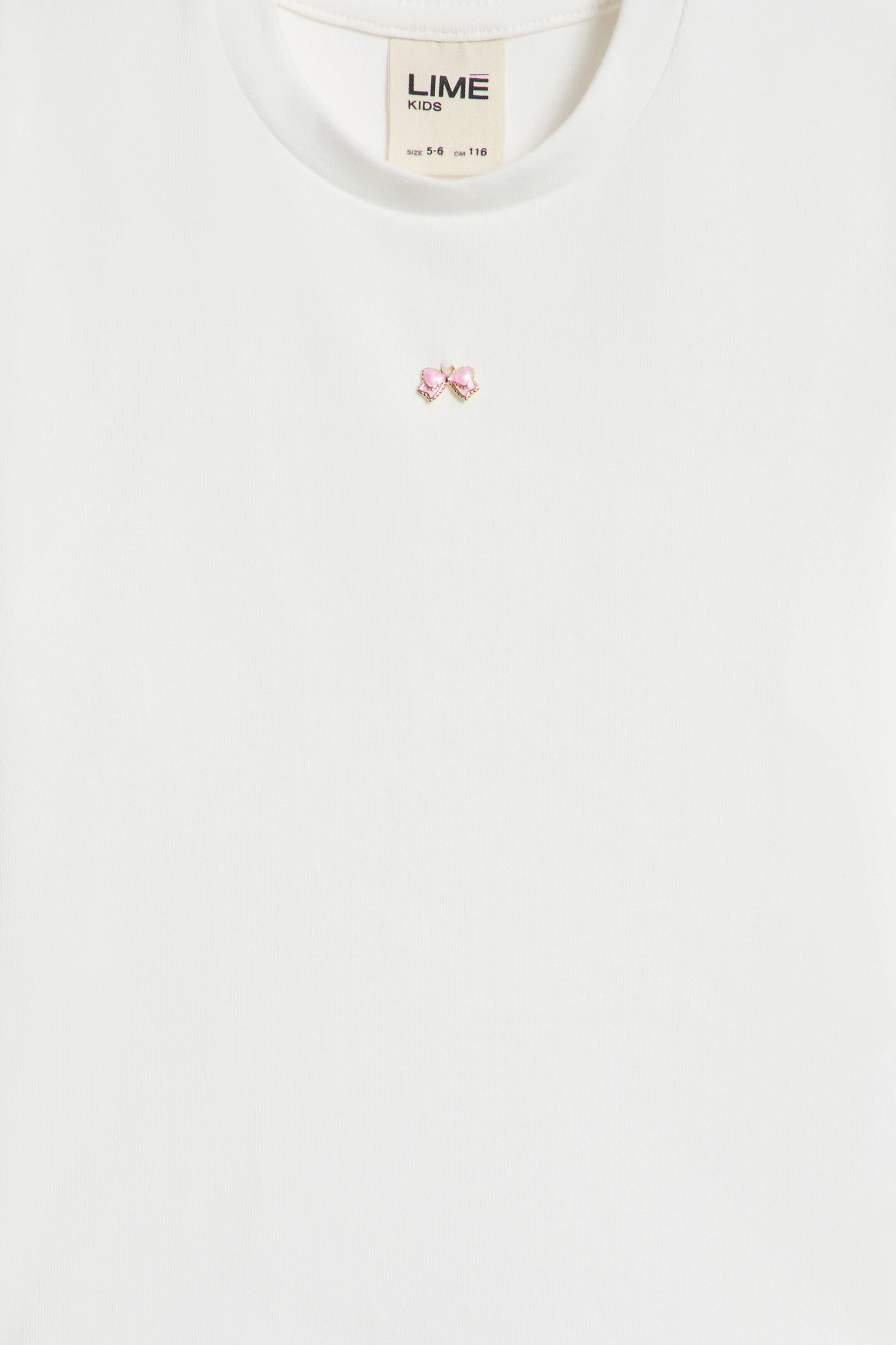 FRILL-TRIM T-SHIRT WITH PENDANT - Image 3
