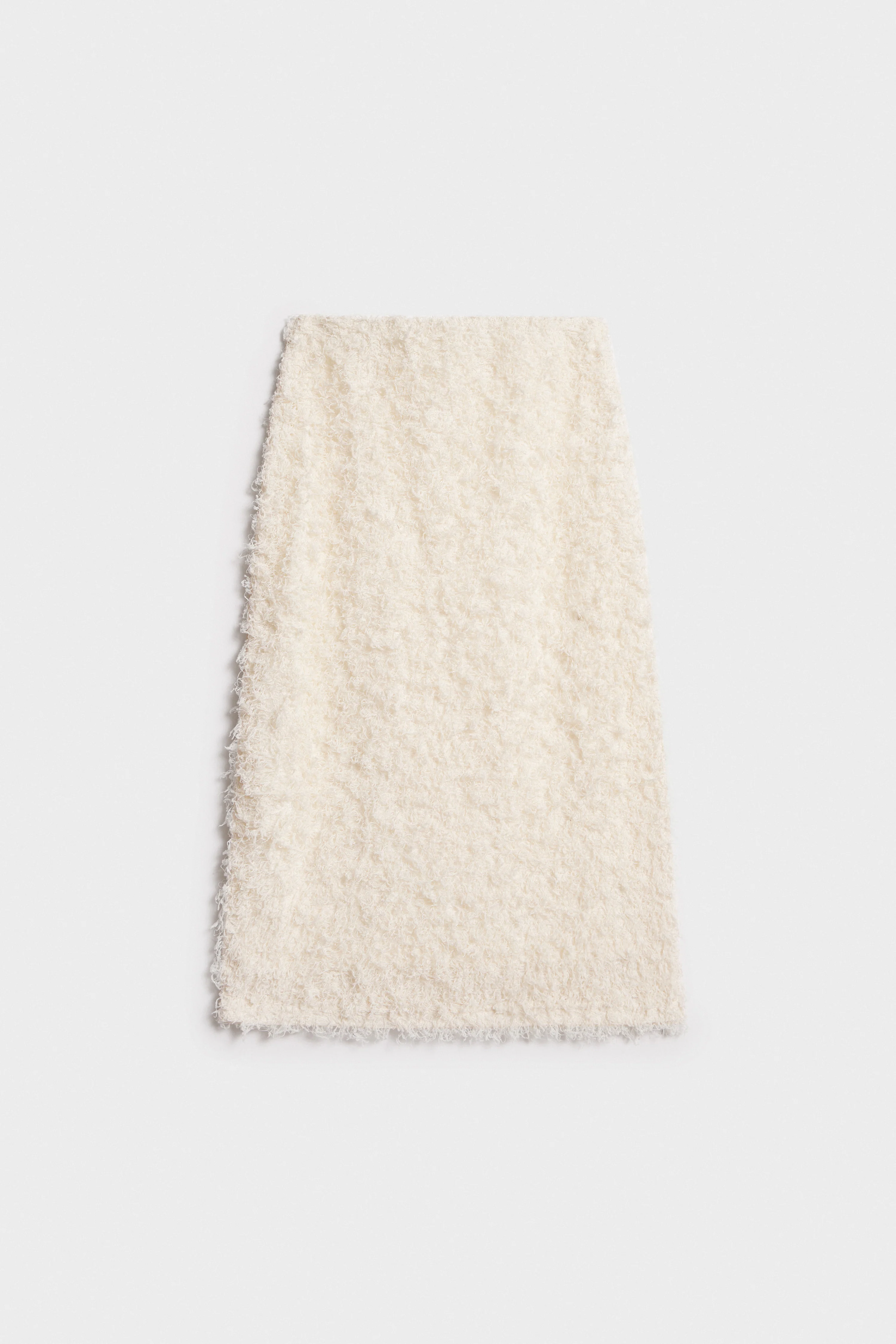 FRINGED MIDI SKIRT - Image 4