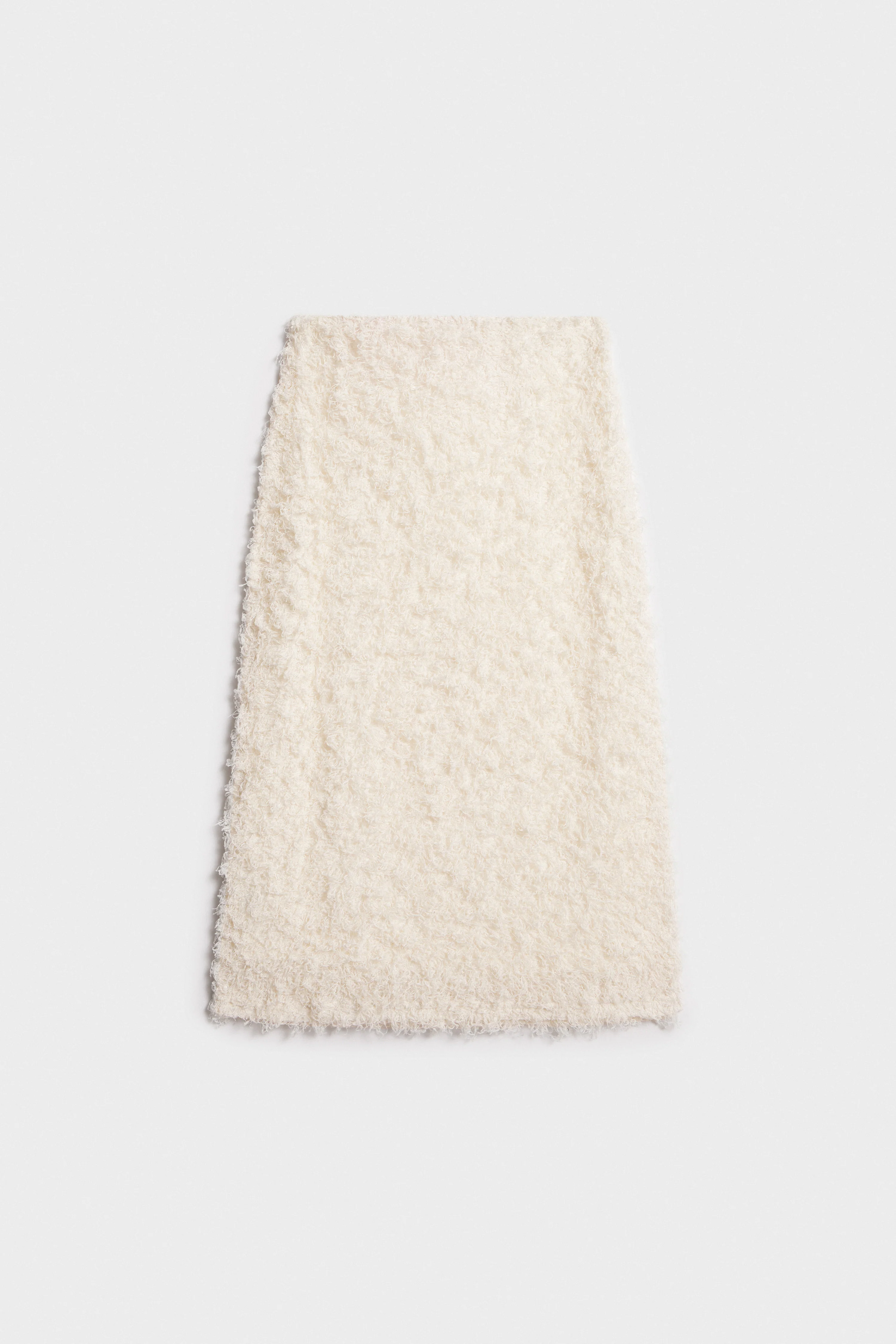 FRINGED MIDI SKIRT - Image 5