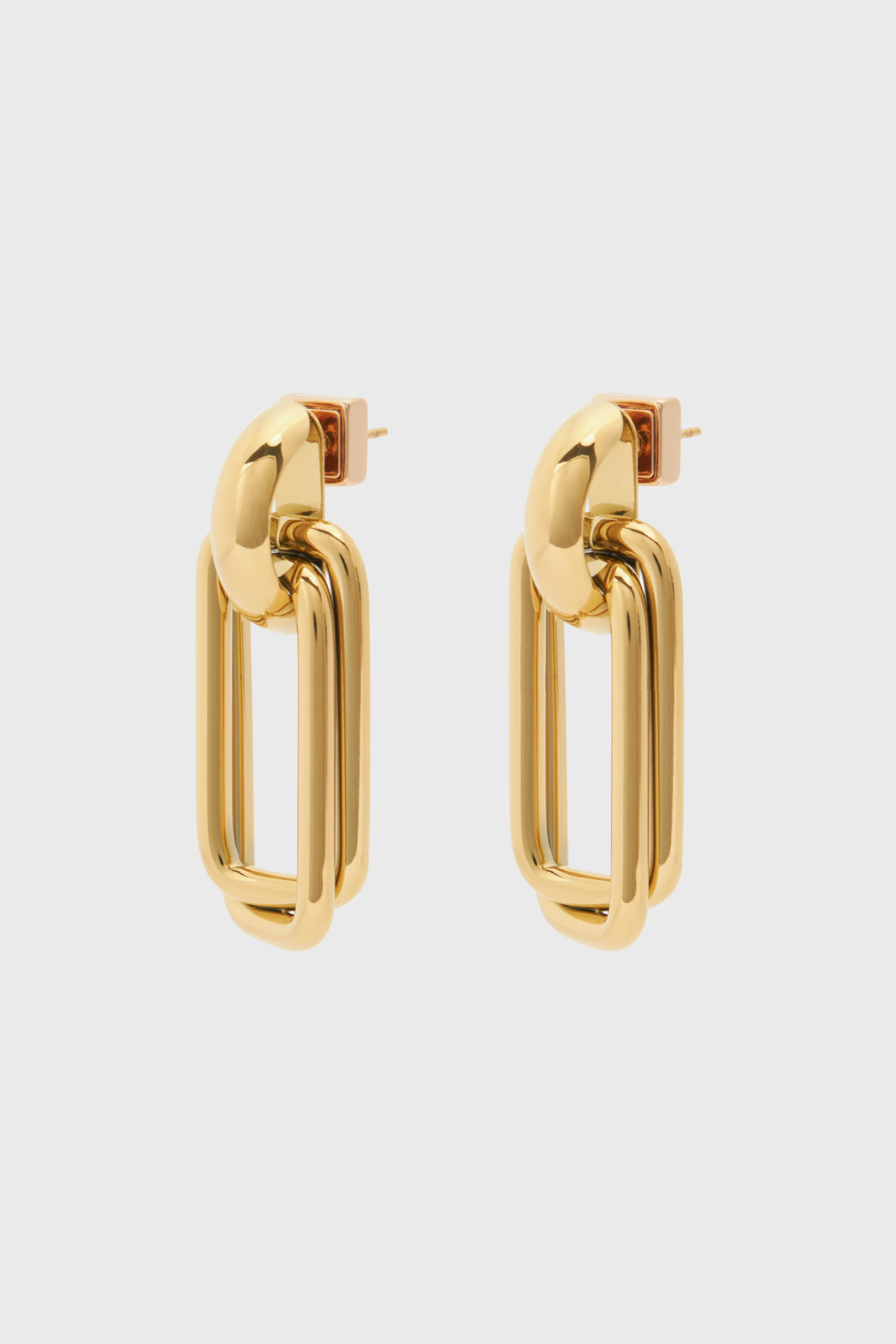 GOLD-TONE STEEL EARRINGS - Image 6