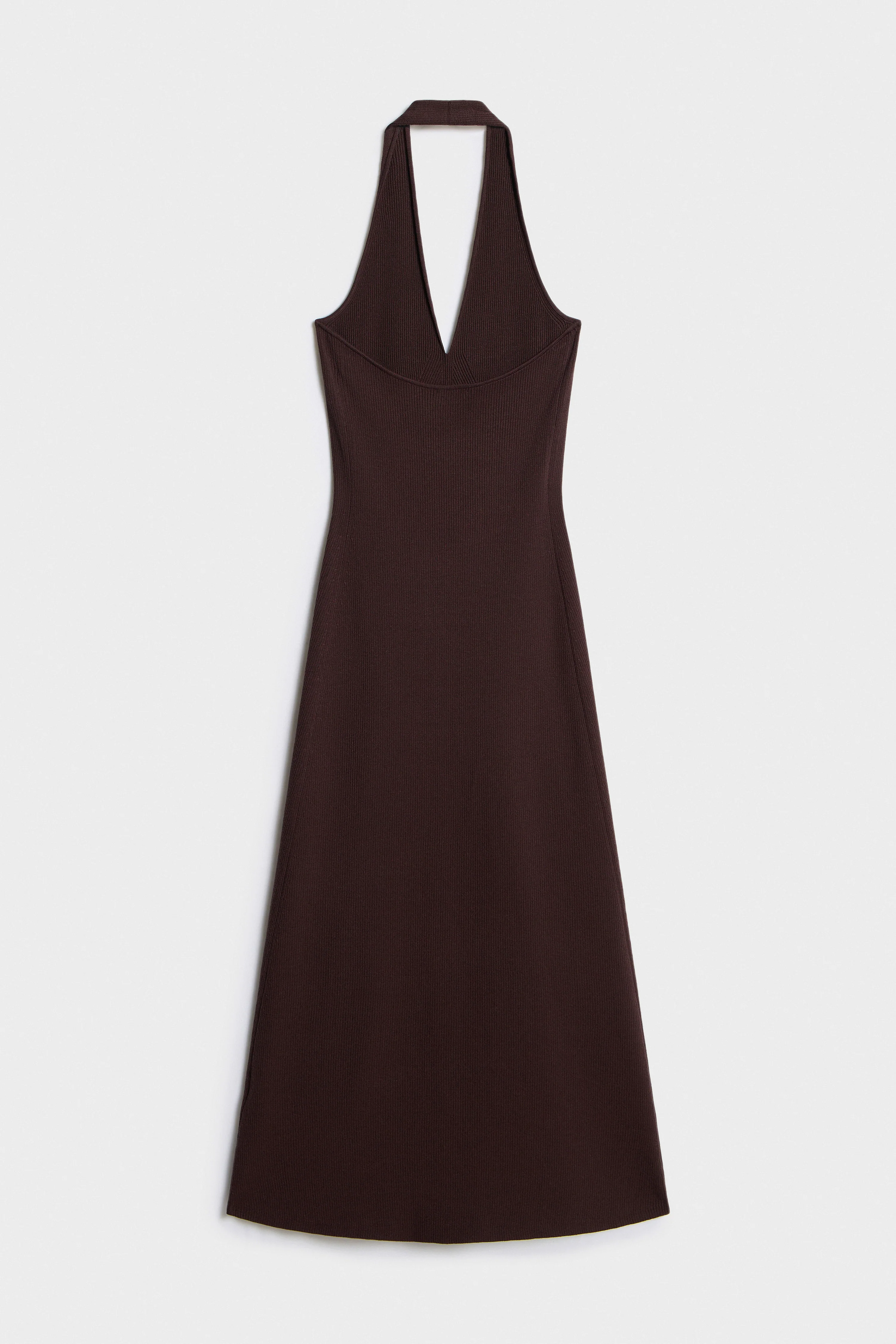 HALTERNECK VISCOSE DRESS - Image 6