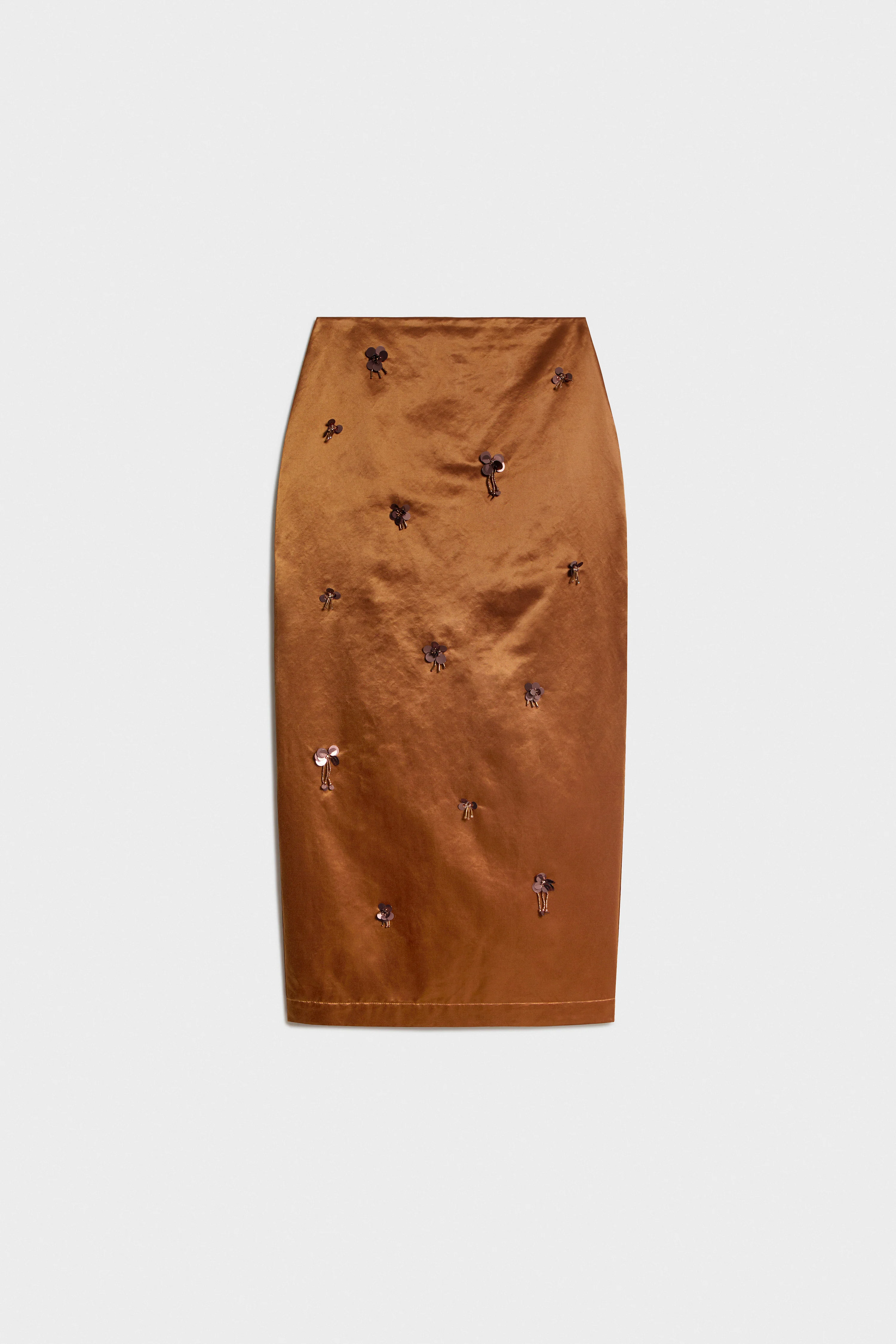 HANDMADE EMBROIDERY-DETAIL SKIRT - Image 6
