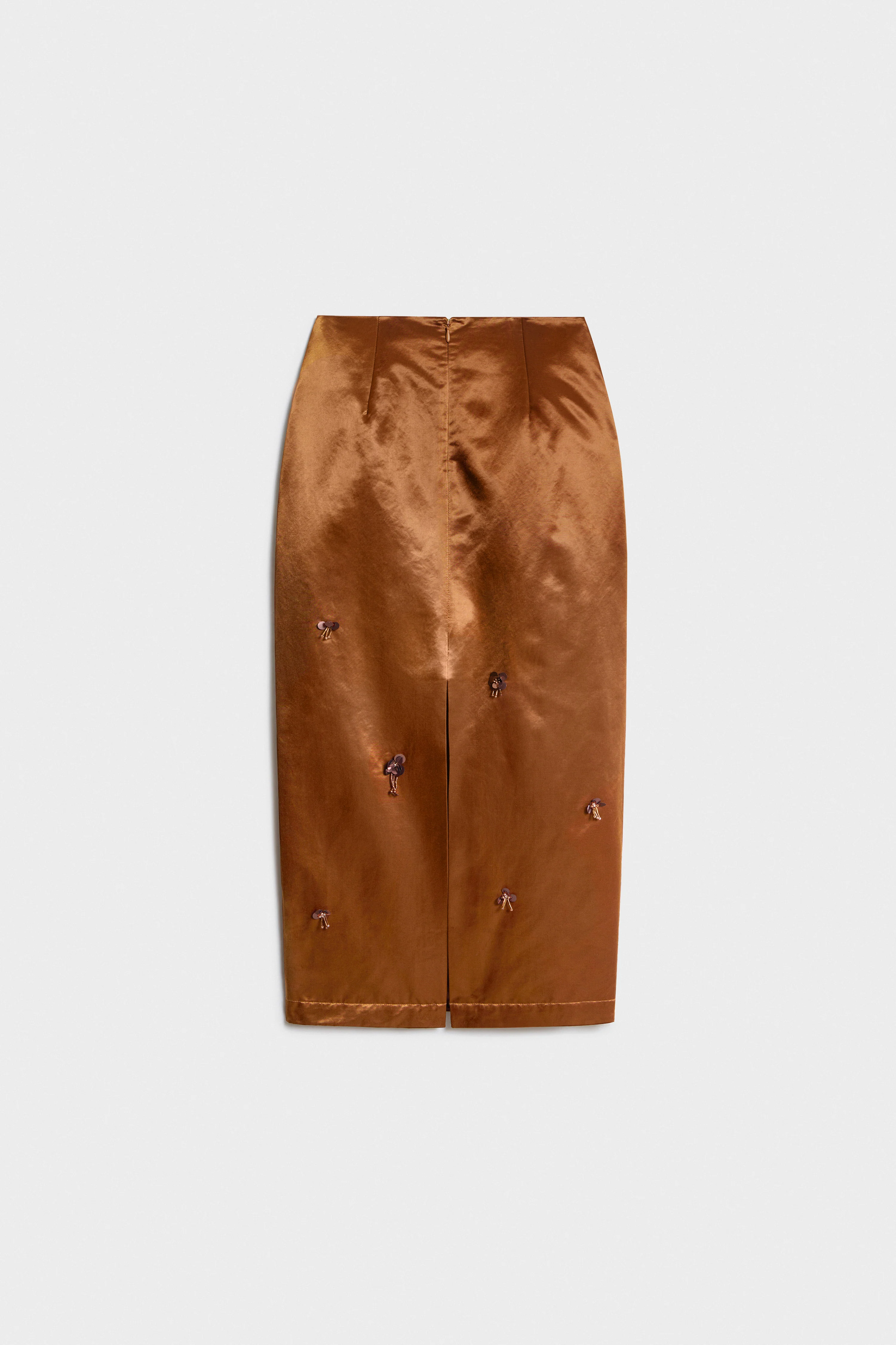 HANDMADE EMBROIDERY-DETAIL SKIRT - Image 7