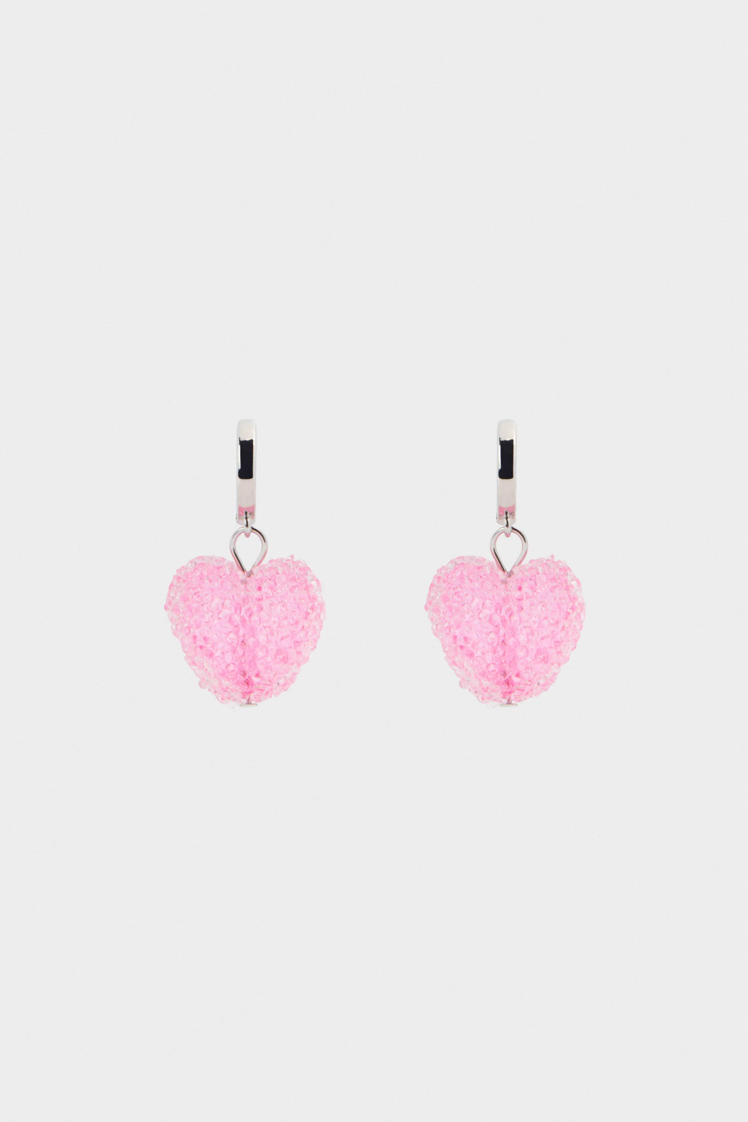 HEART PENDANT EARRINGS - Image 3