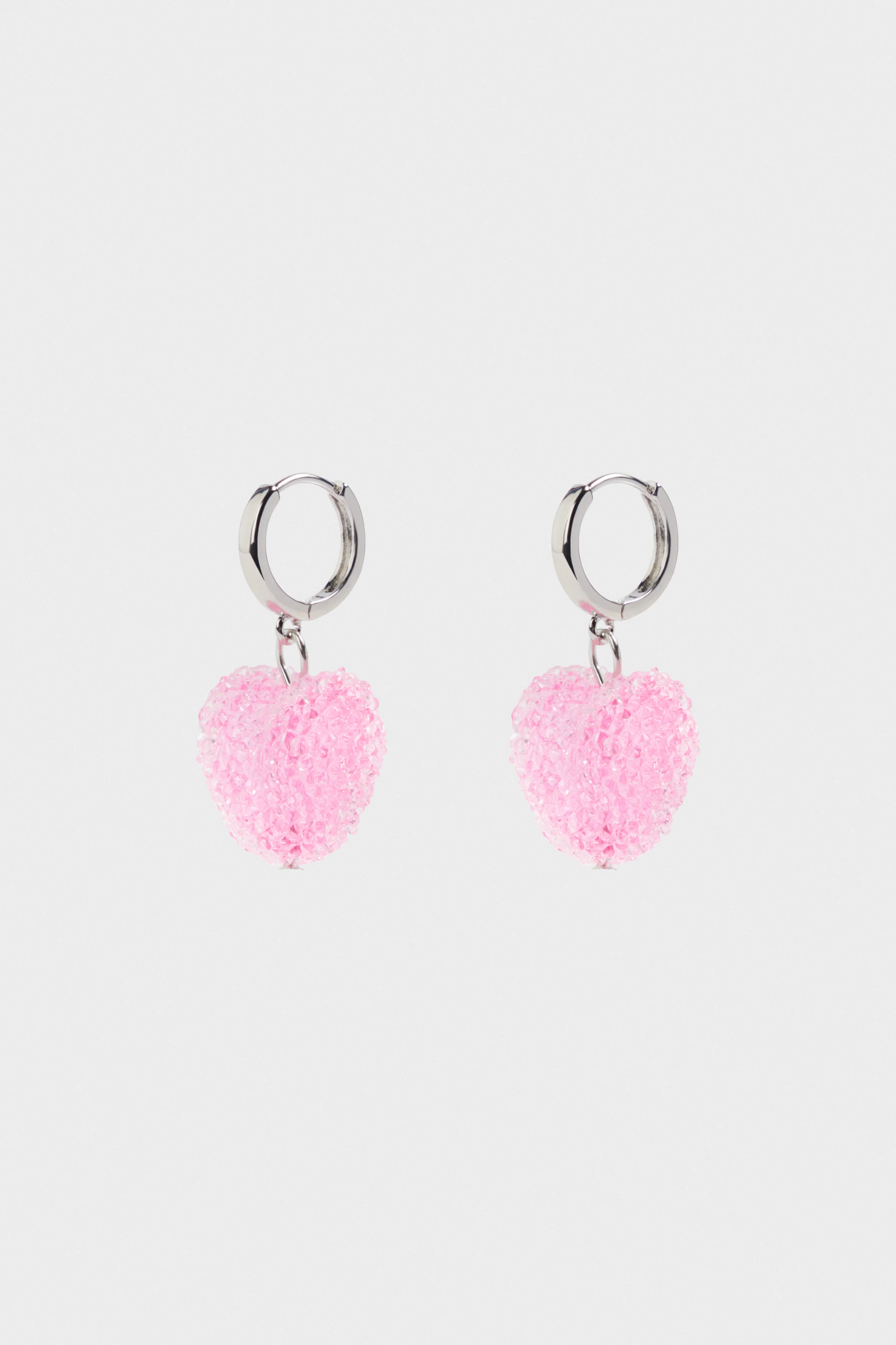 HEART PENDANT EARRINGS - Image 4