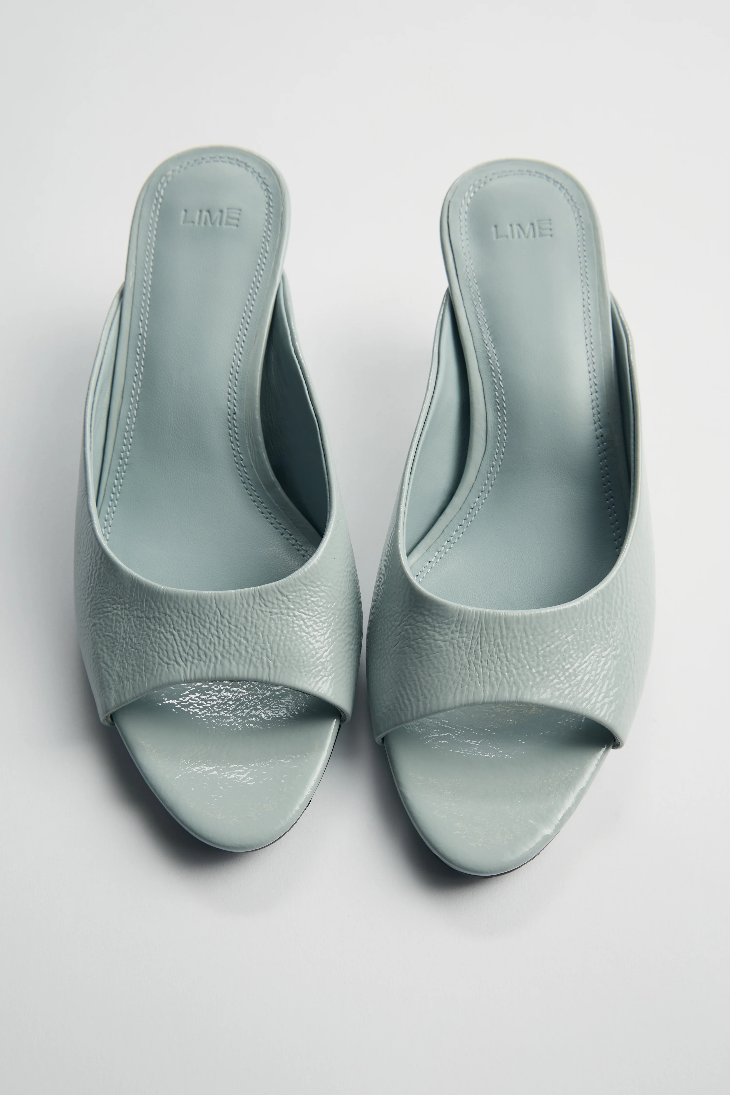 HEELED LEATHER SANDALS - Image 4