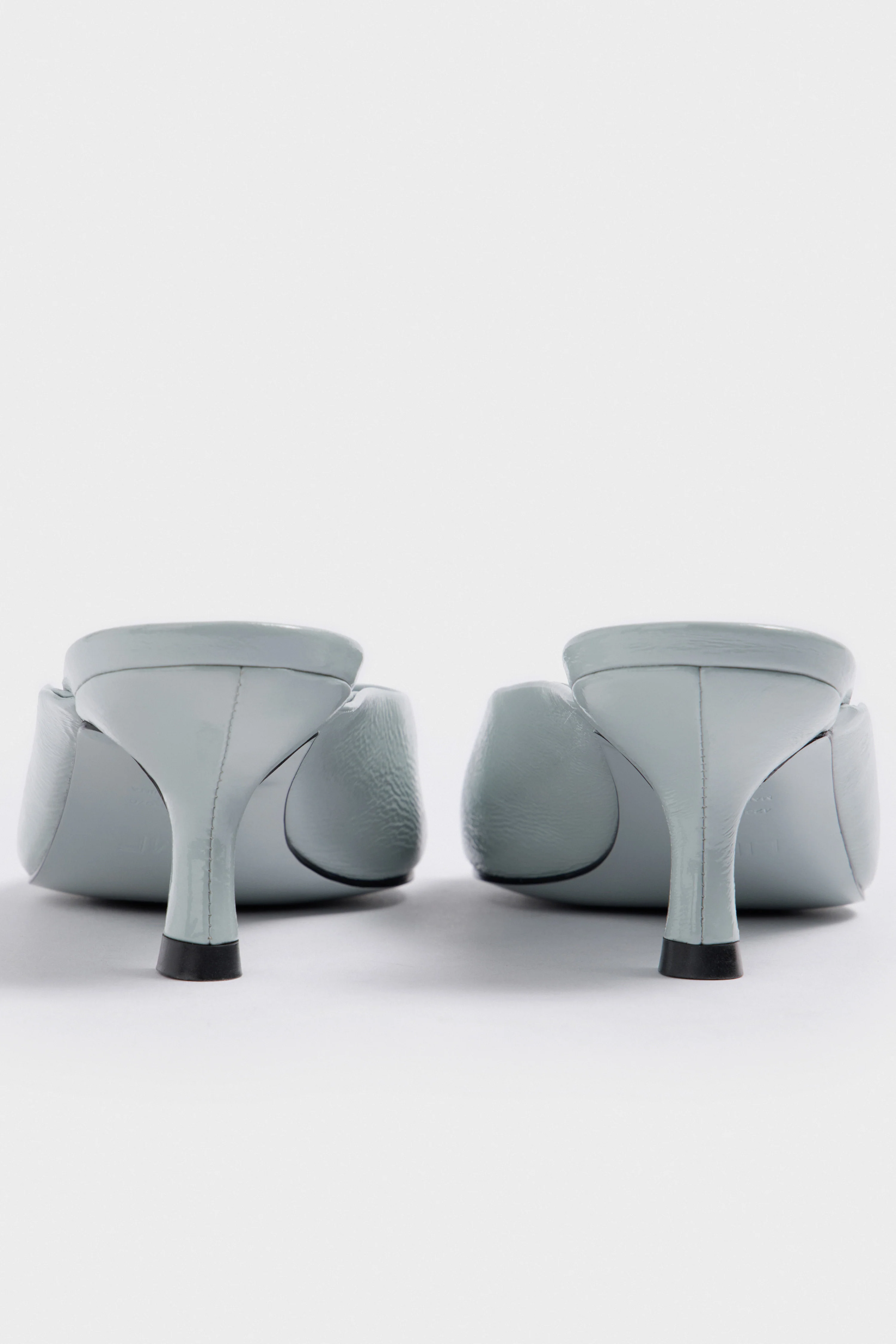 HEELED LEATHER SANDALS - Image 8