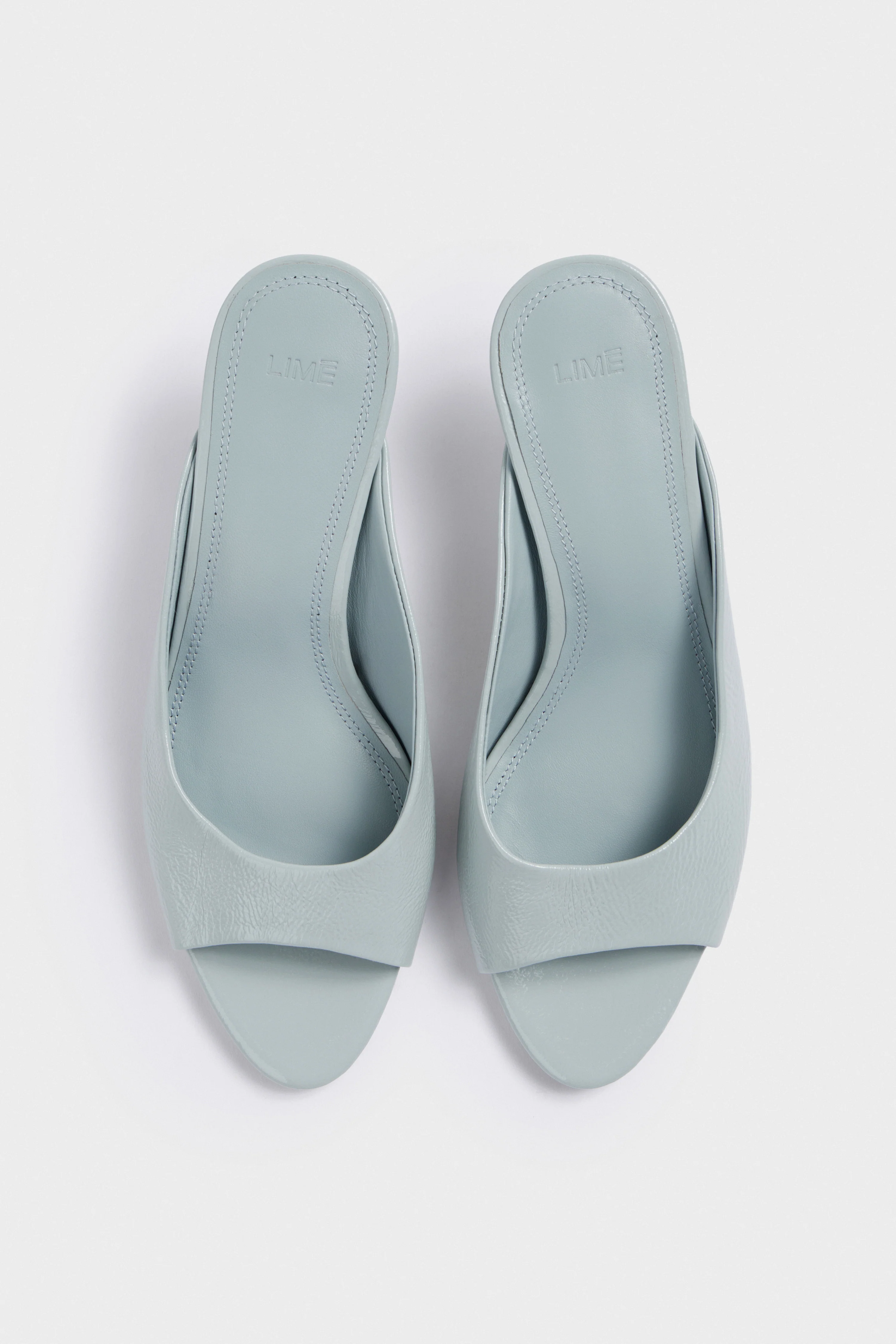 HEELED LEATHER SANDALS - Image 9