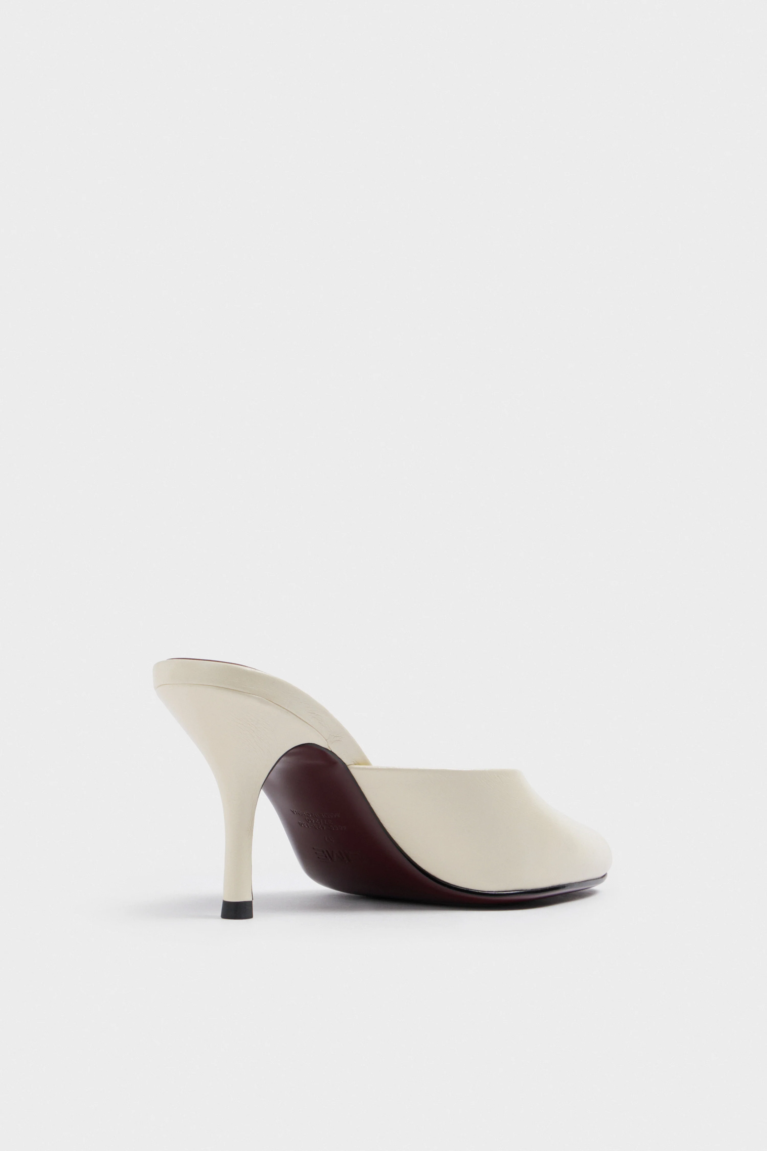 HEELED LEATHER SANDALS - Image 4