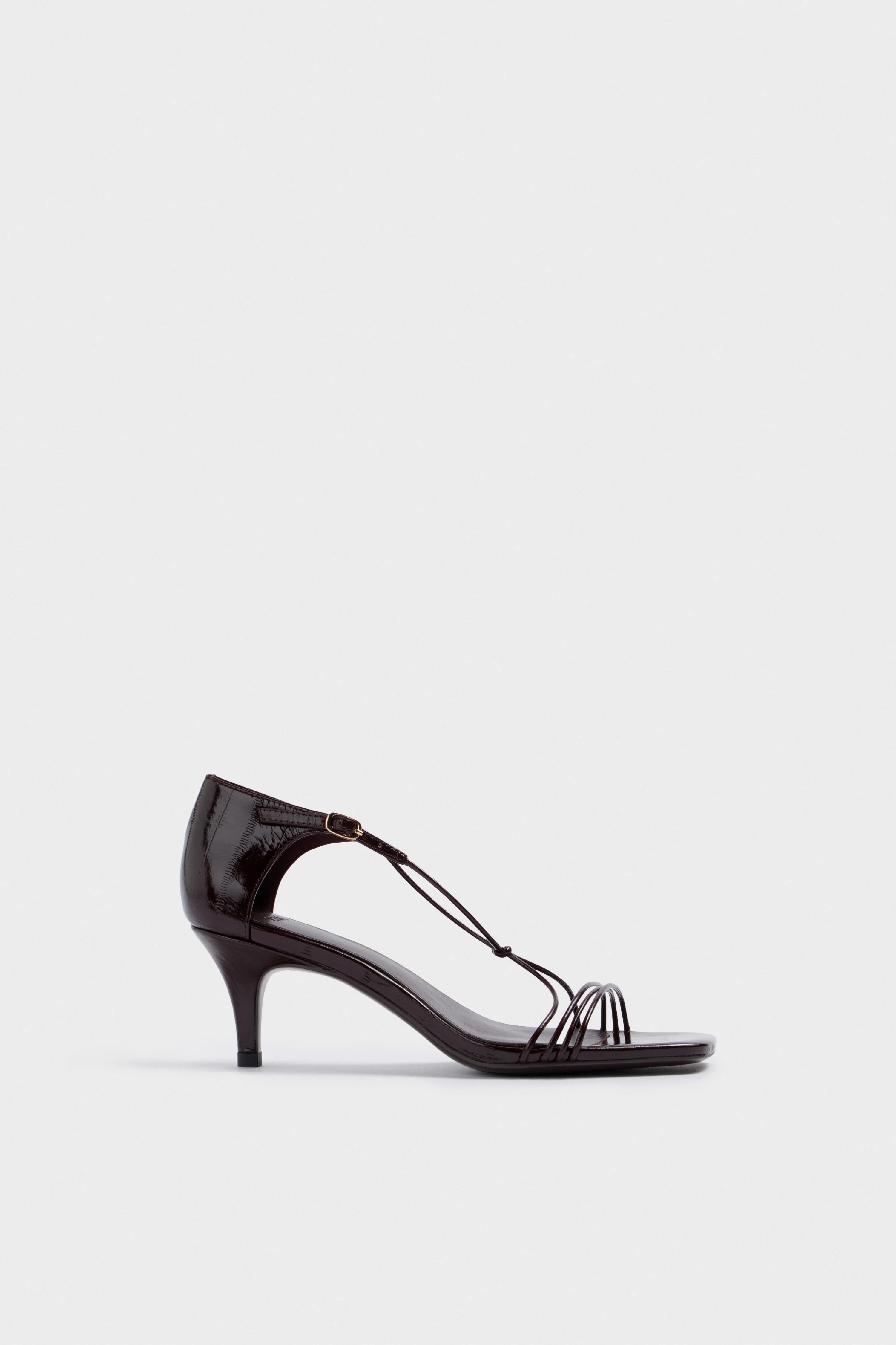 HEELED LEATHER SHOES - Image 3