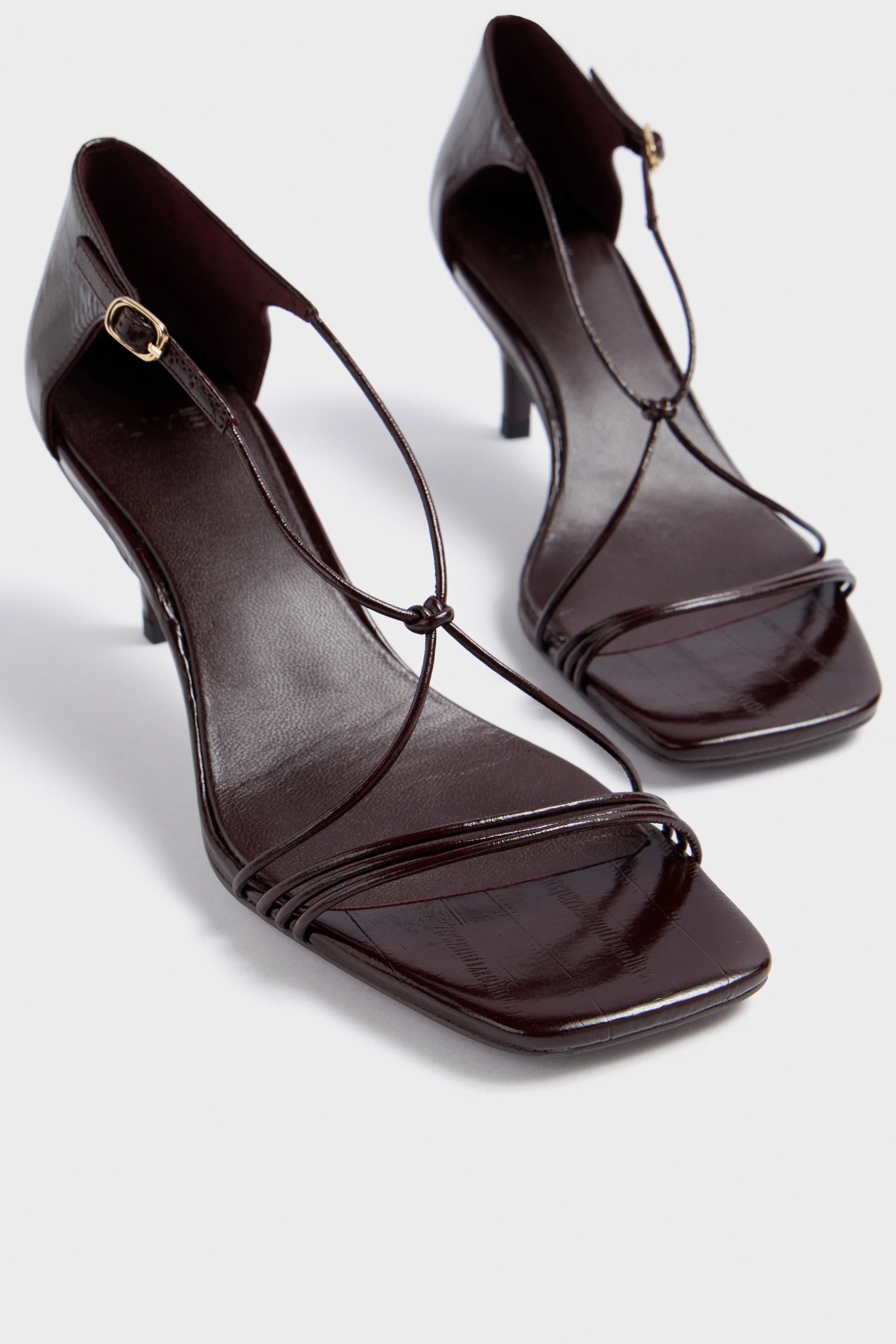 HEELED LEATHER SHOES - Image 5