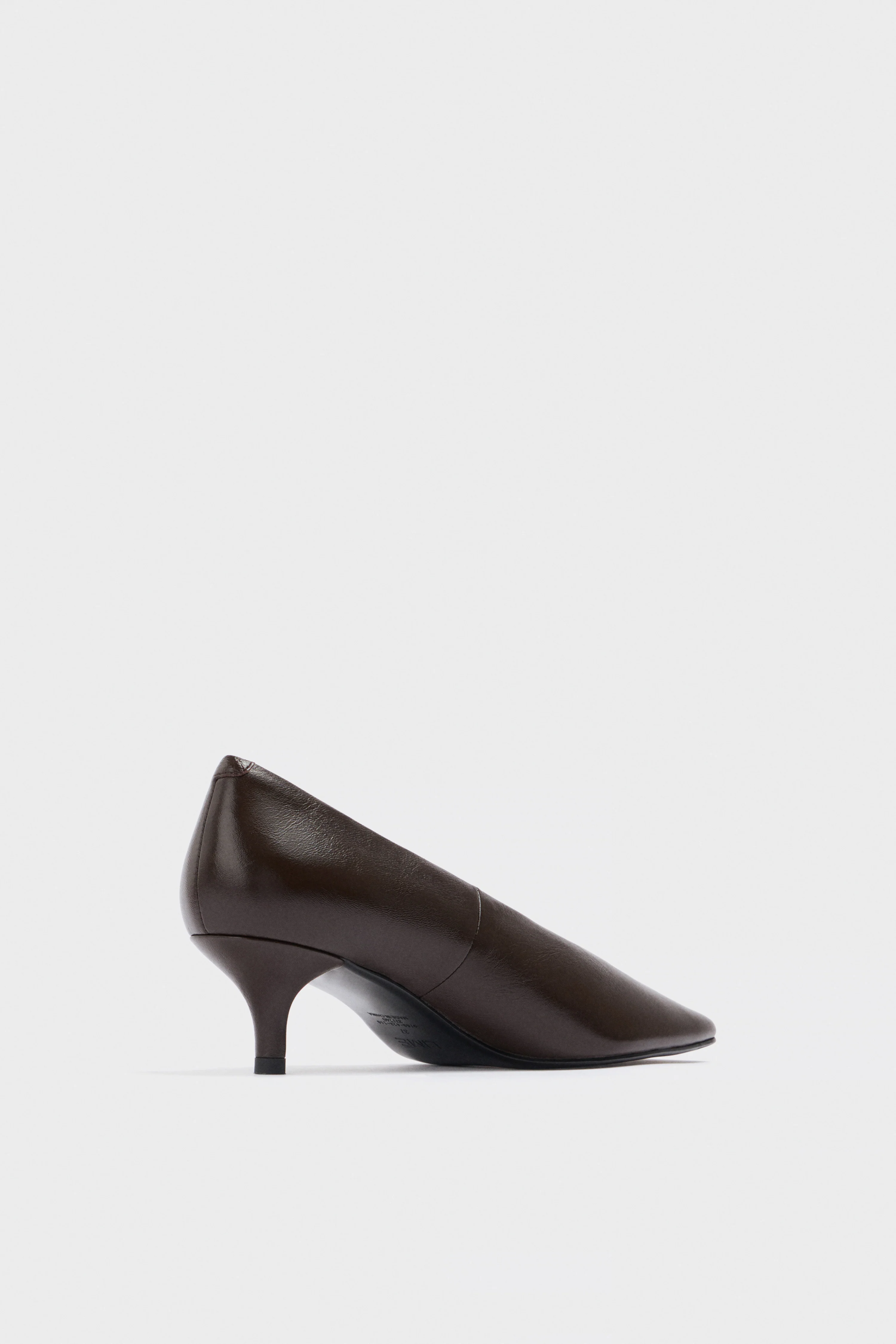 HEELED LEATHER SHOES - Image 2