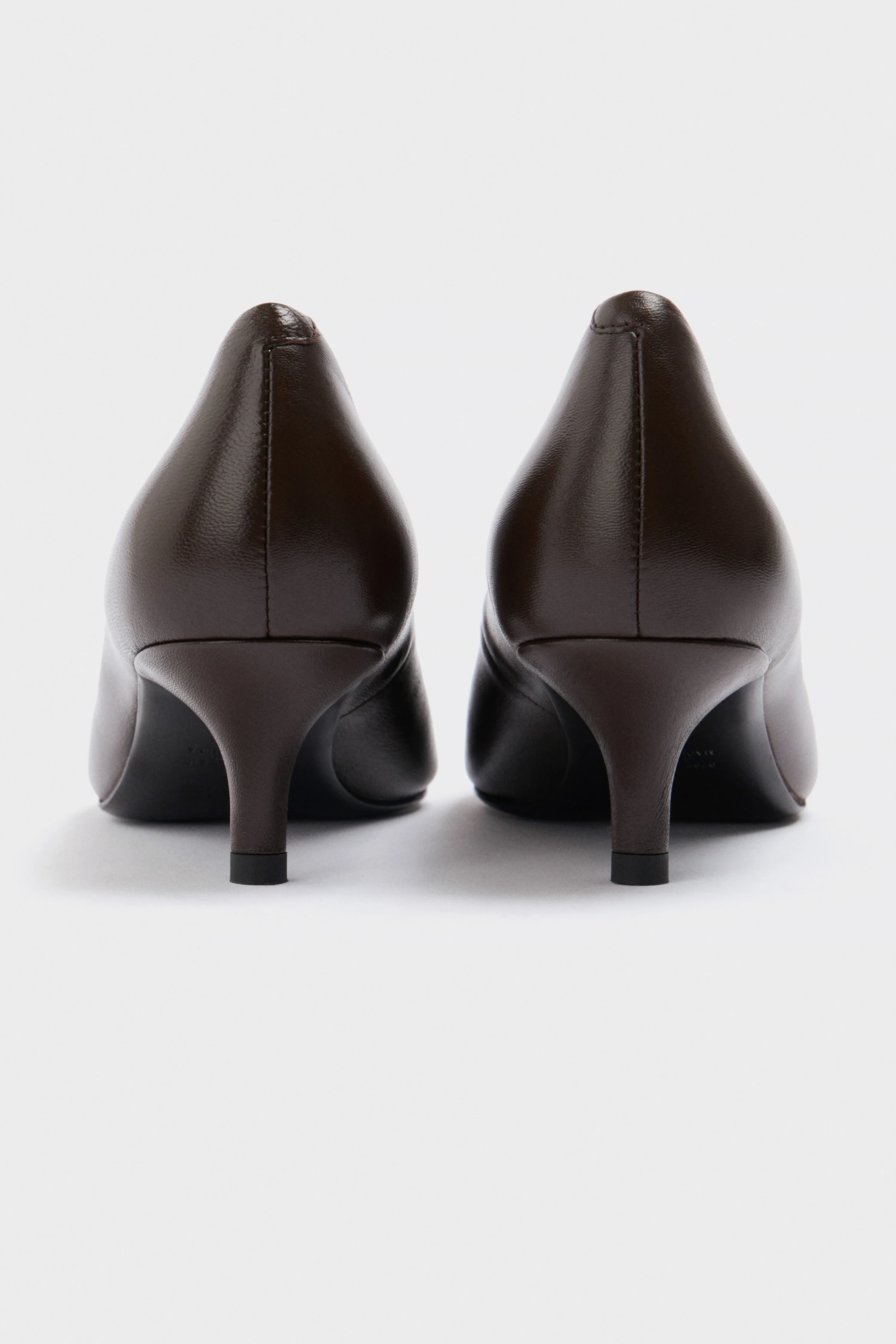 HEELED LEATHER SHOES - Image 3